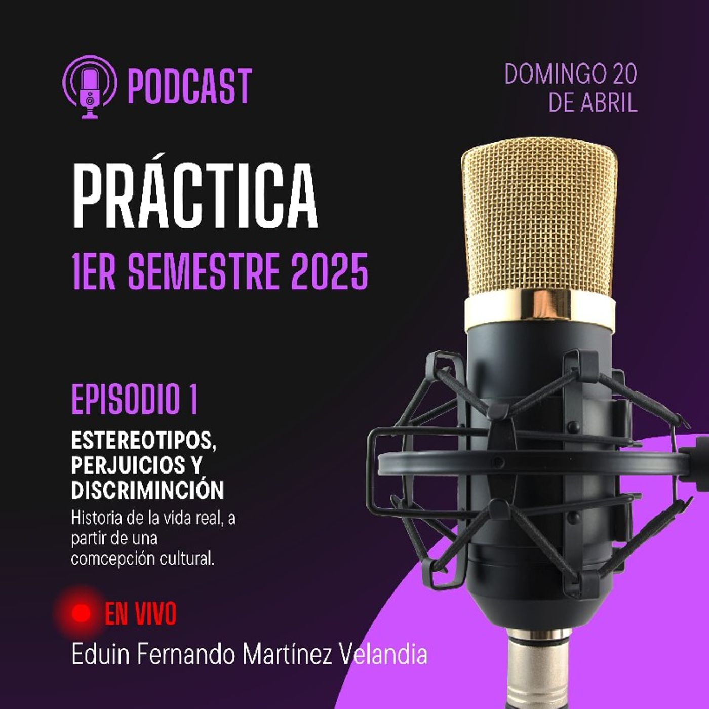 Mi primer episodio con Spreaker Studio episode artwork