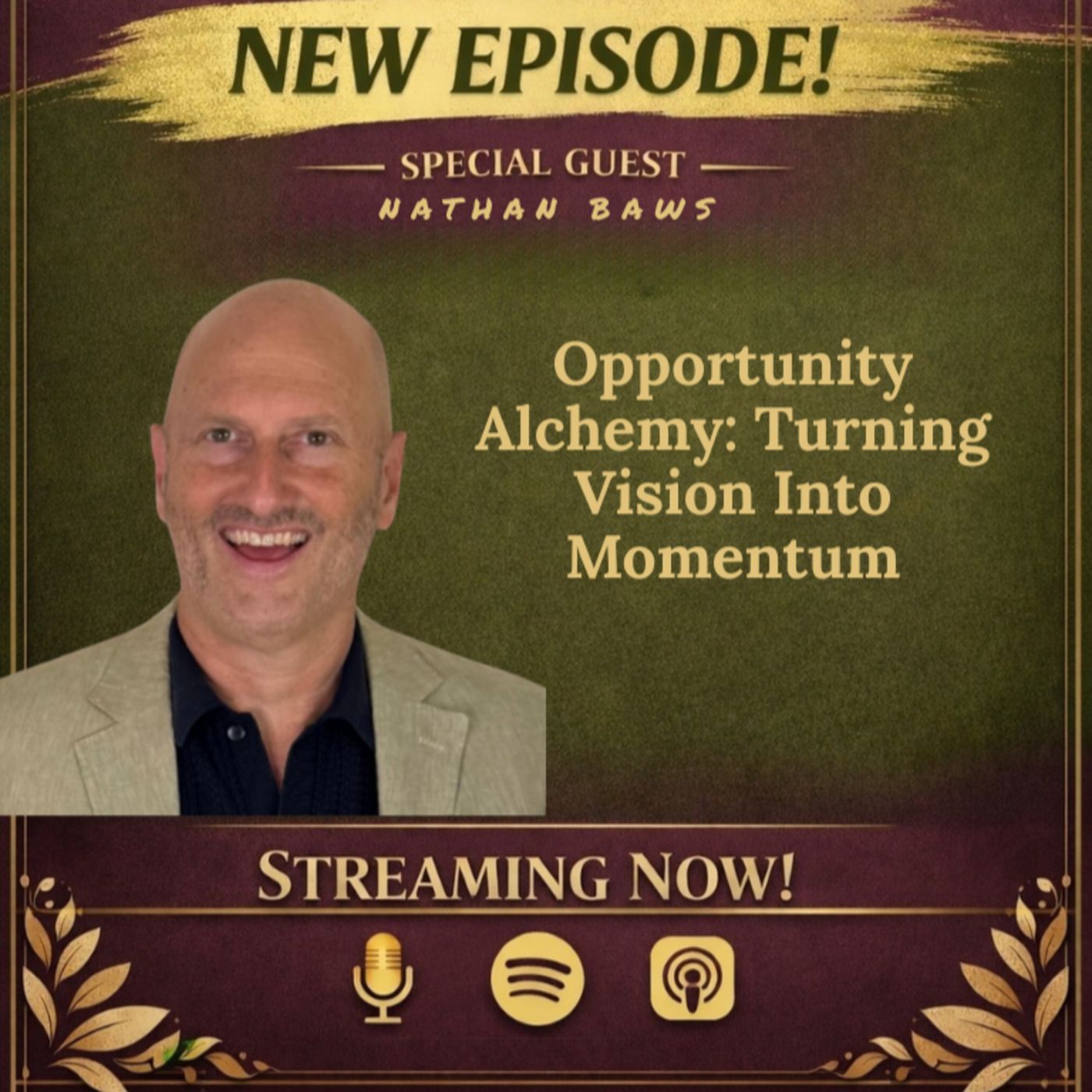 Miss Liz Serves: Nathan Baws Opportunity Alchemy episode artwork