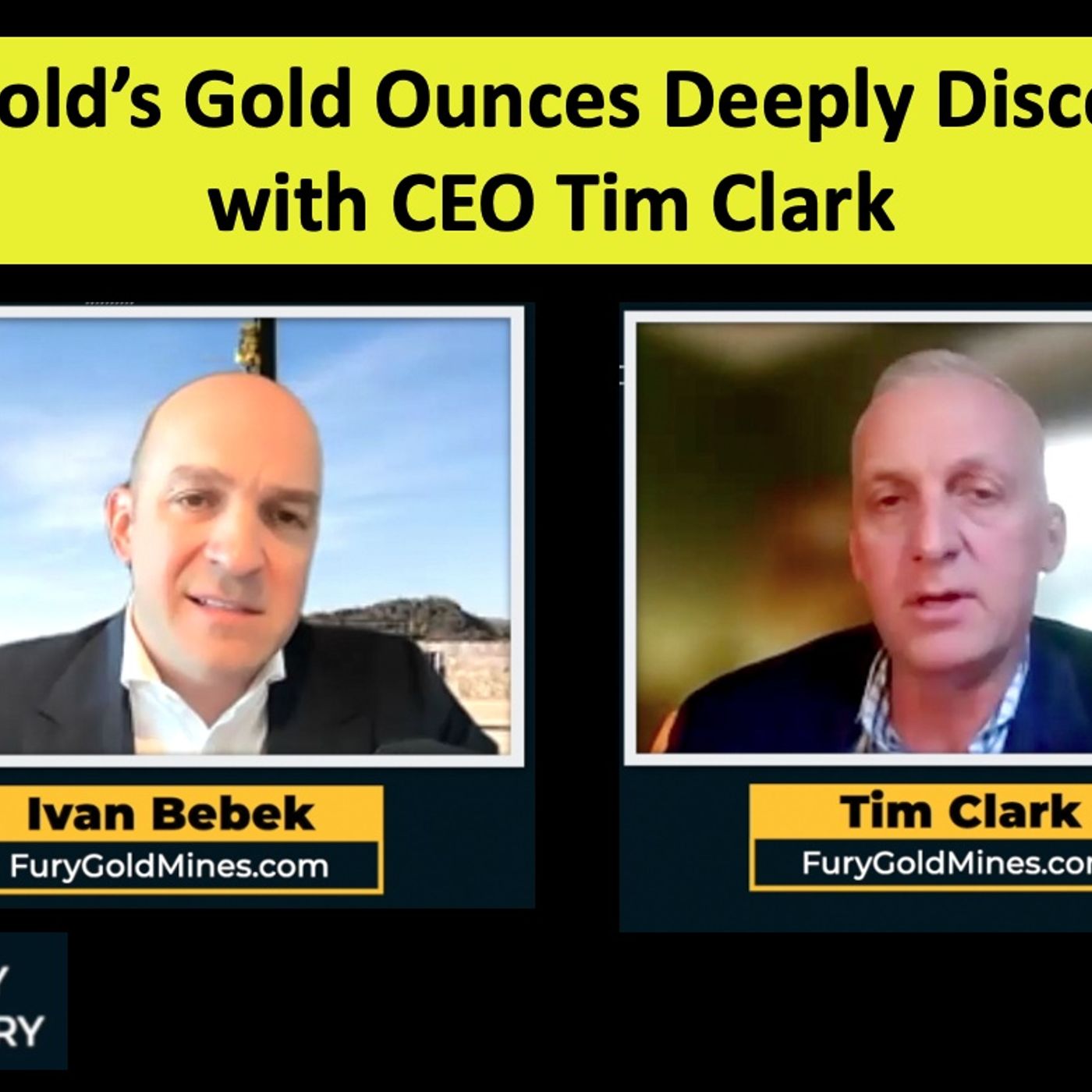 cover of episode Fury Golds' Gold Ounces Deeply Discounted with CEO Tim Clark