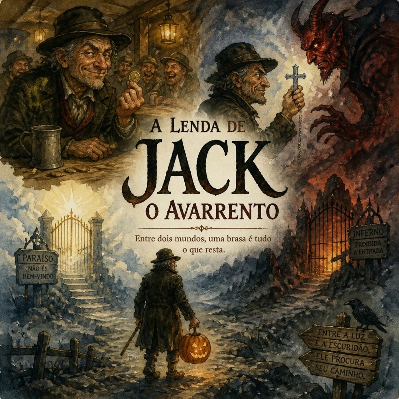 【Lenda】O Trapaceiro Jack contra o Grande Diabo