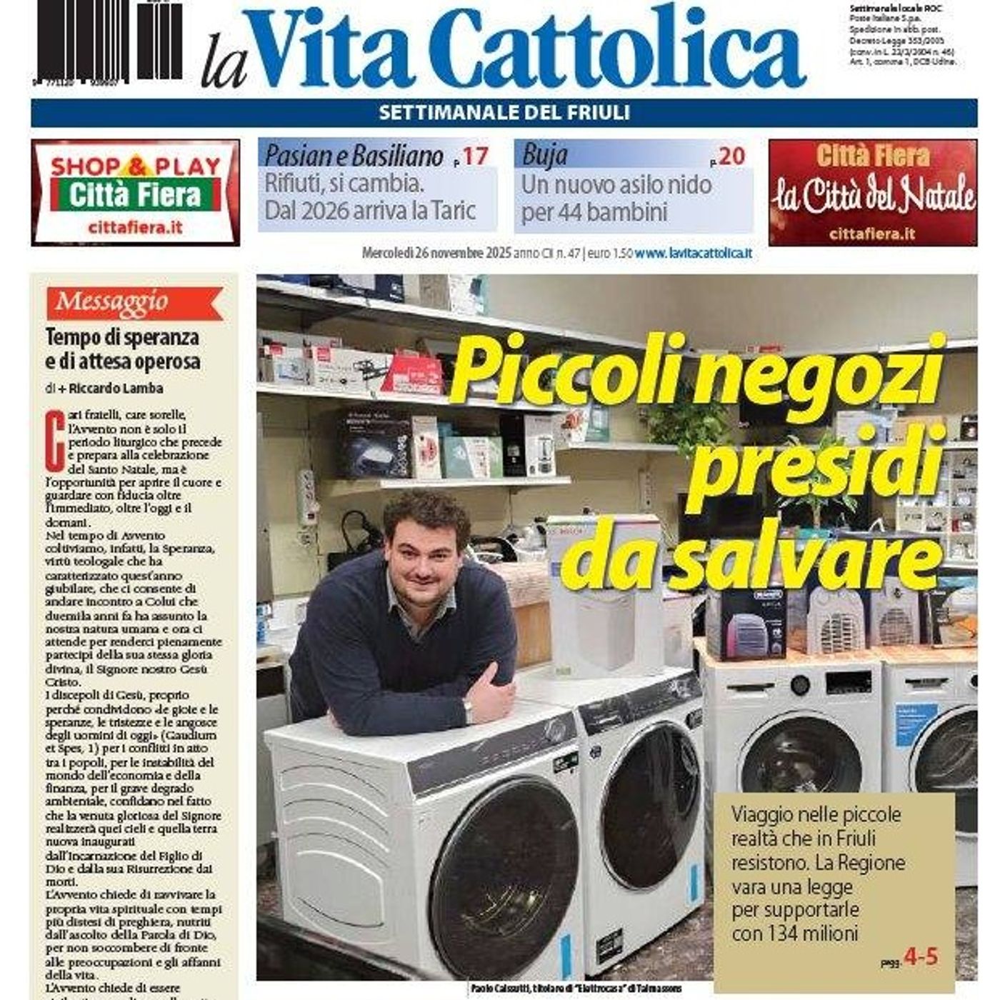 La Vita Cattolica in edicola del 26/11/2025 episode artwork