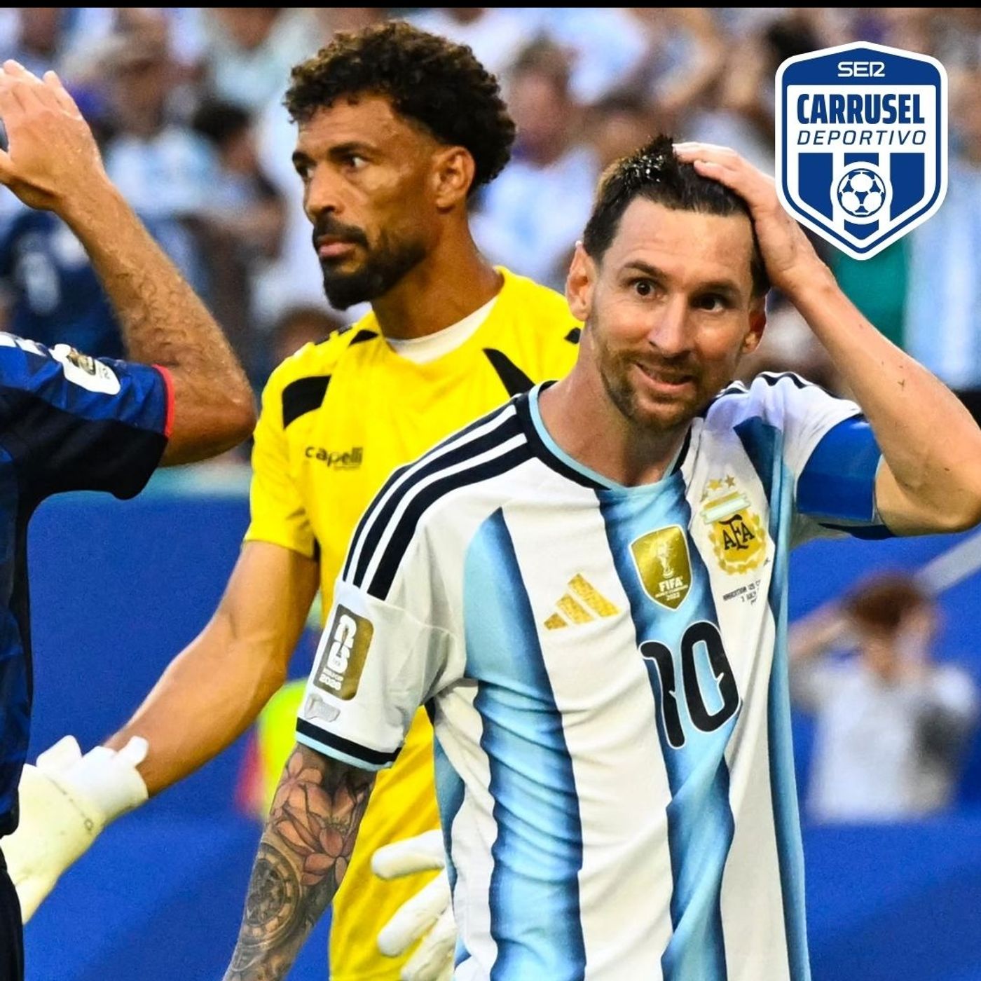 Los goles del Argentina 3 - 2 Cabo Verde | La campeona del mundo se salva del infierno episode artwork