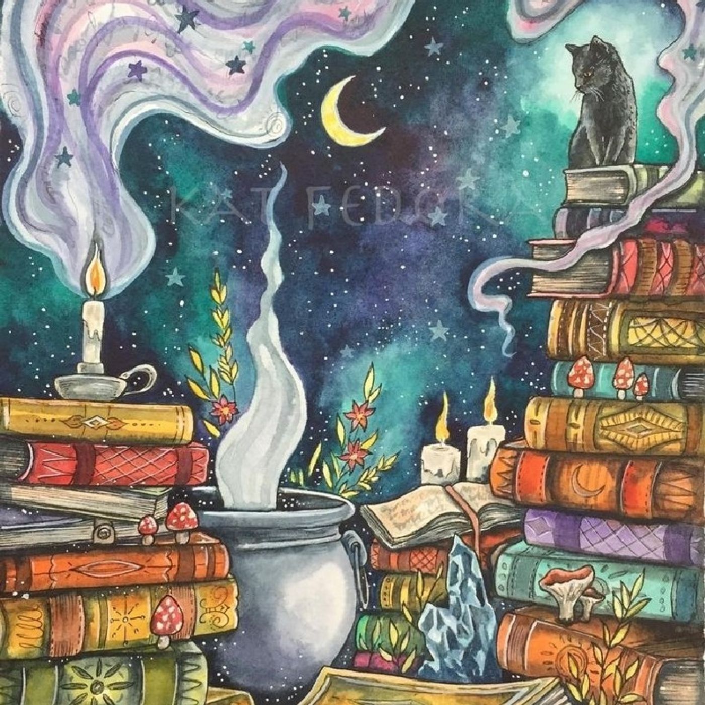 Besos de Terciopelo - Los gatos y su relación con brujas, magos y hechiceros * Conduce: Diosma Patricia Davis/Argentina por RAO/México. episode artwork
