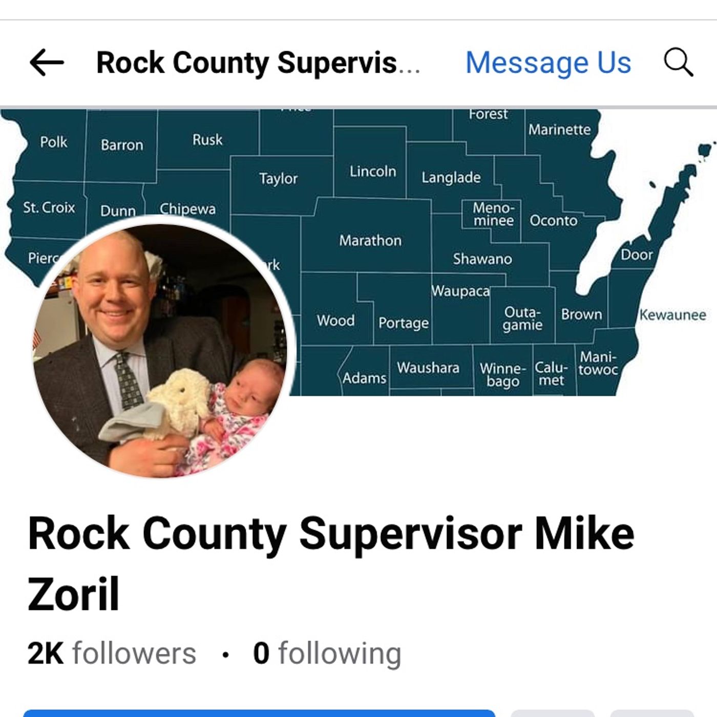 Micheal T Zoril, Rock Country Supervisor gets his mic cut off at a meeting episode artwork