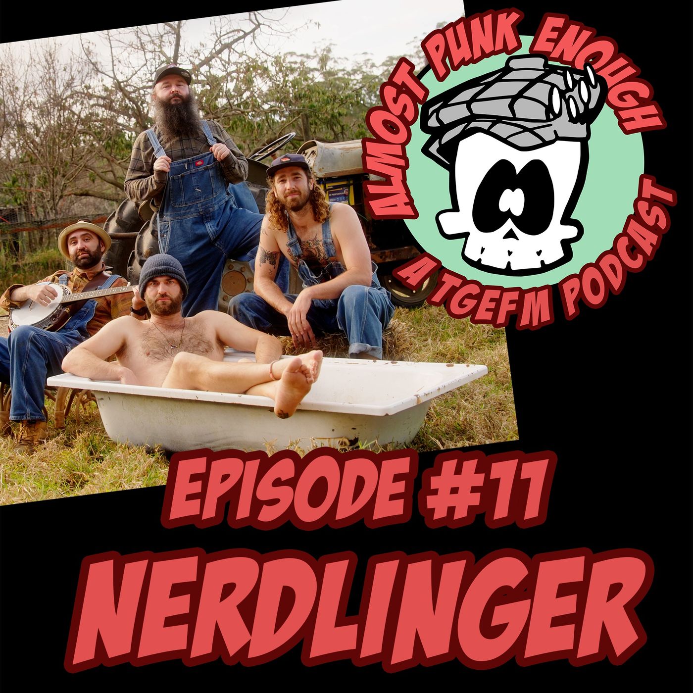 Almost Punk Enough ep. 11: Daniel Antix and Scotty McNairn of Nerdlinger episode artwork