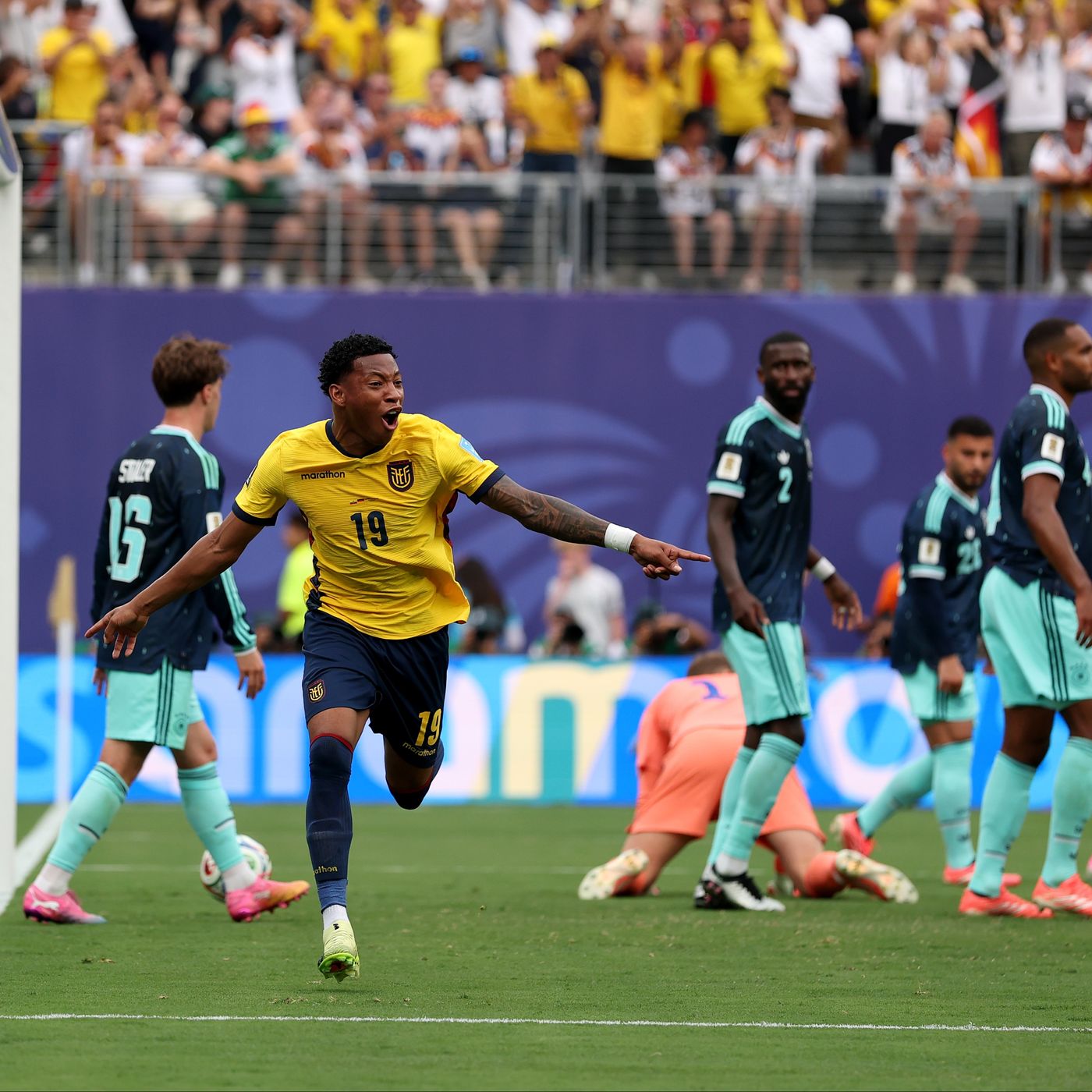 Los goles del Ecuador 2 - 1 Alemania | Gonzalo Plata acaba con los bávaros y se meterán terceros