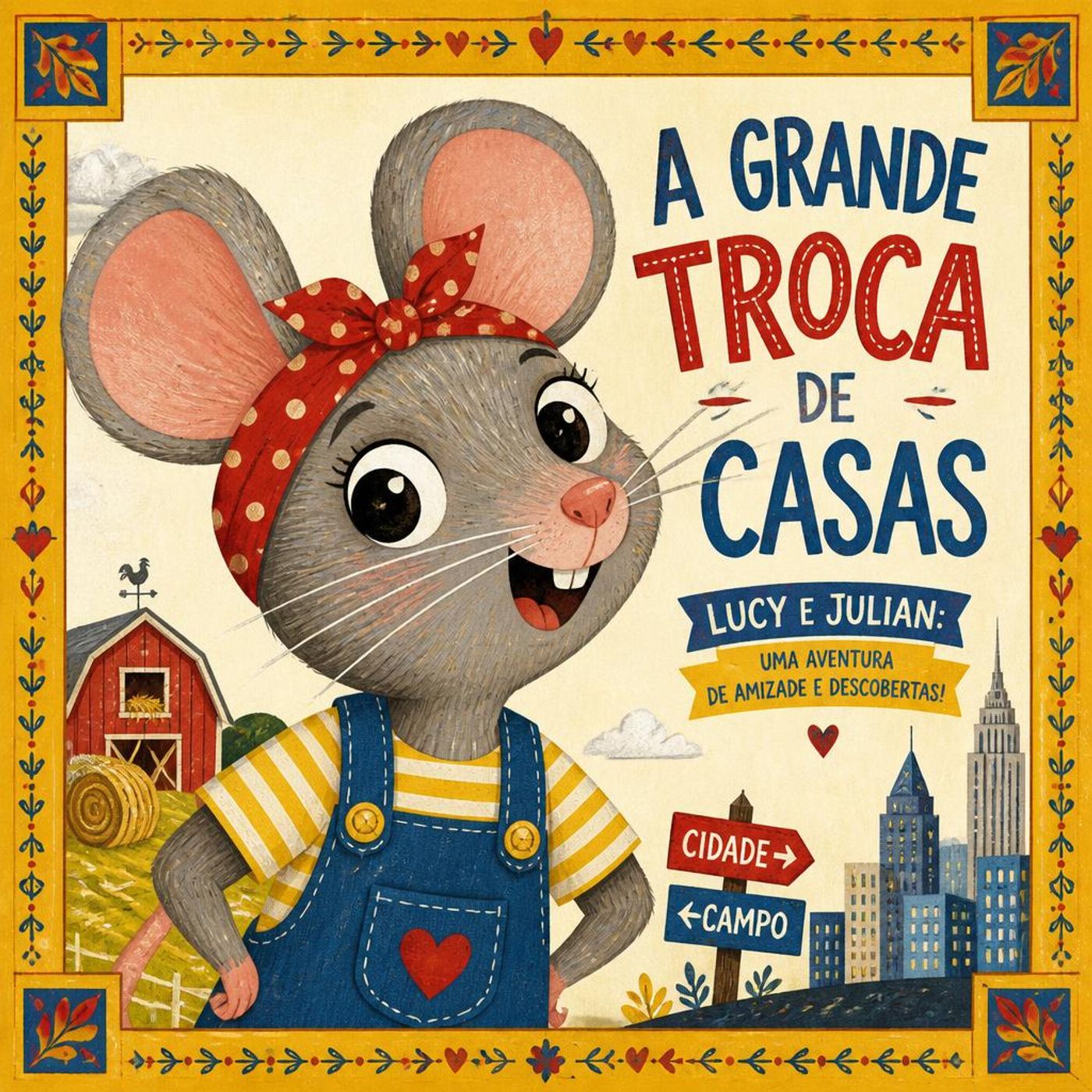 Julian, Lucy e a Surpreendente Troca de Casas ｜ Fábula
