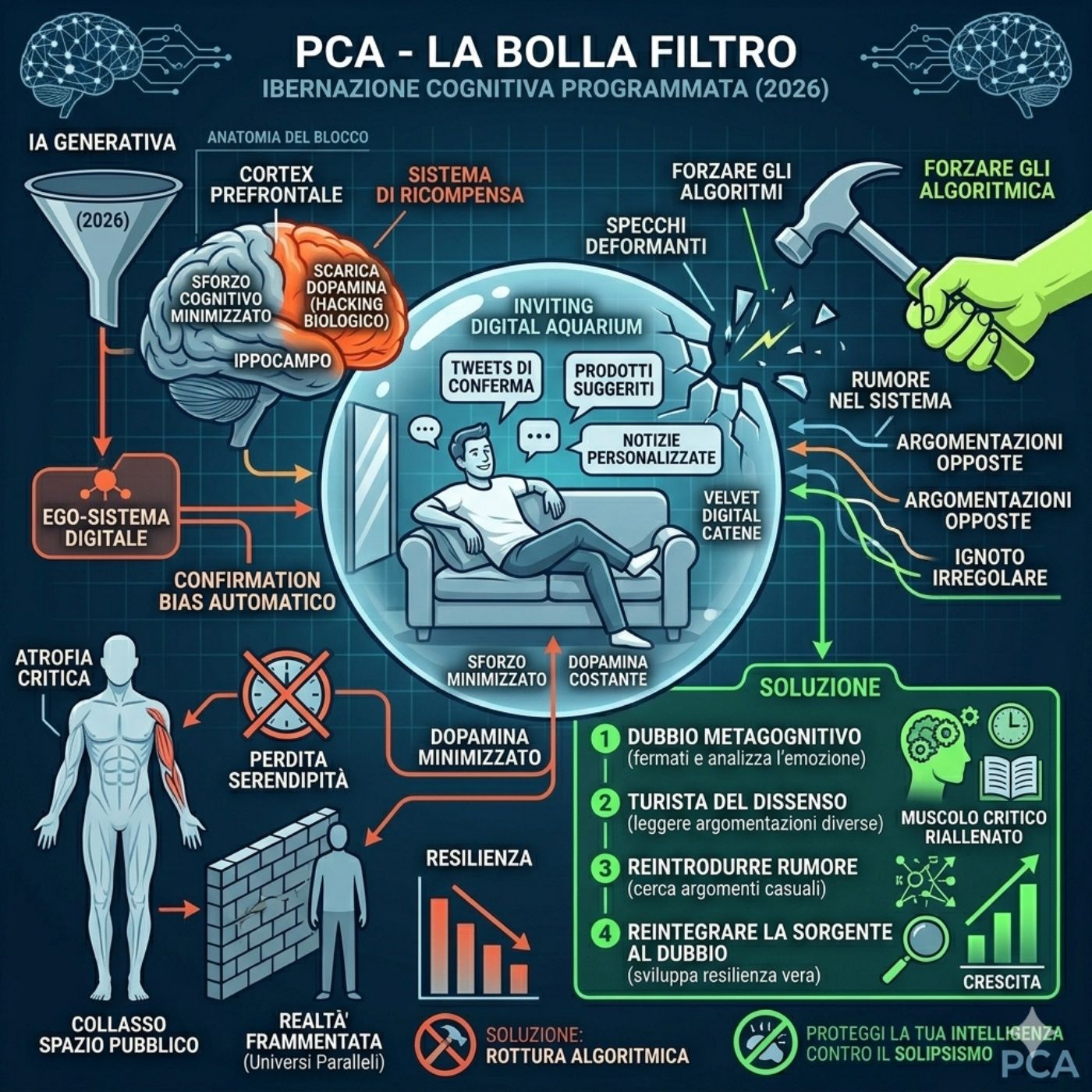69 | Perché il tuo feed ti dà sempre ragione? La psicologia della filter bubble