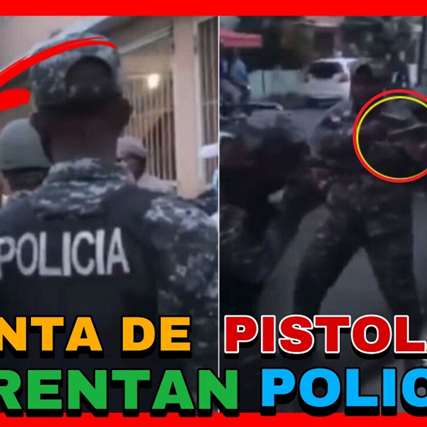 A PUNTA DE PISTOLAS VARIOS HOMBRES ENFRENTAN POLICIA EN RD episode artwork