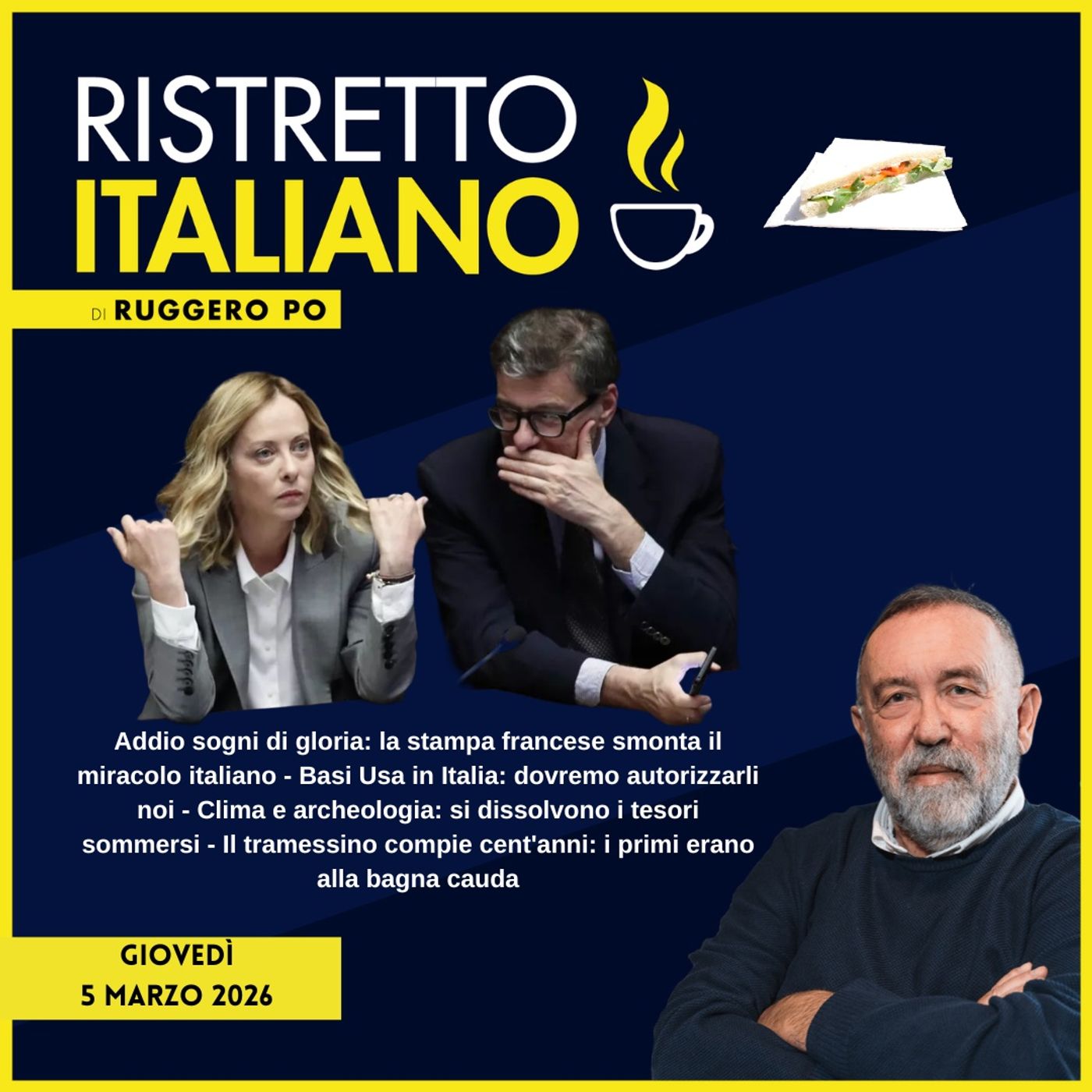 Ristretto Italiano -5 marzo 2026 episode artwork