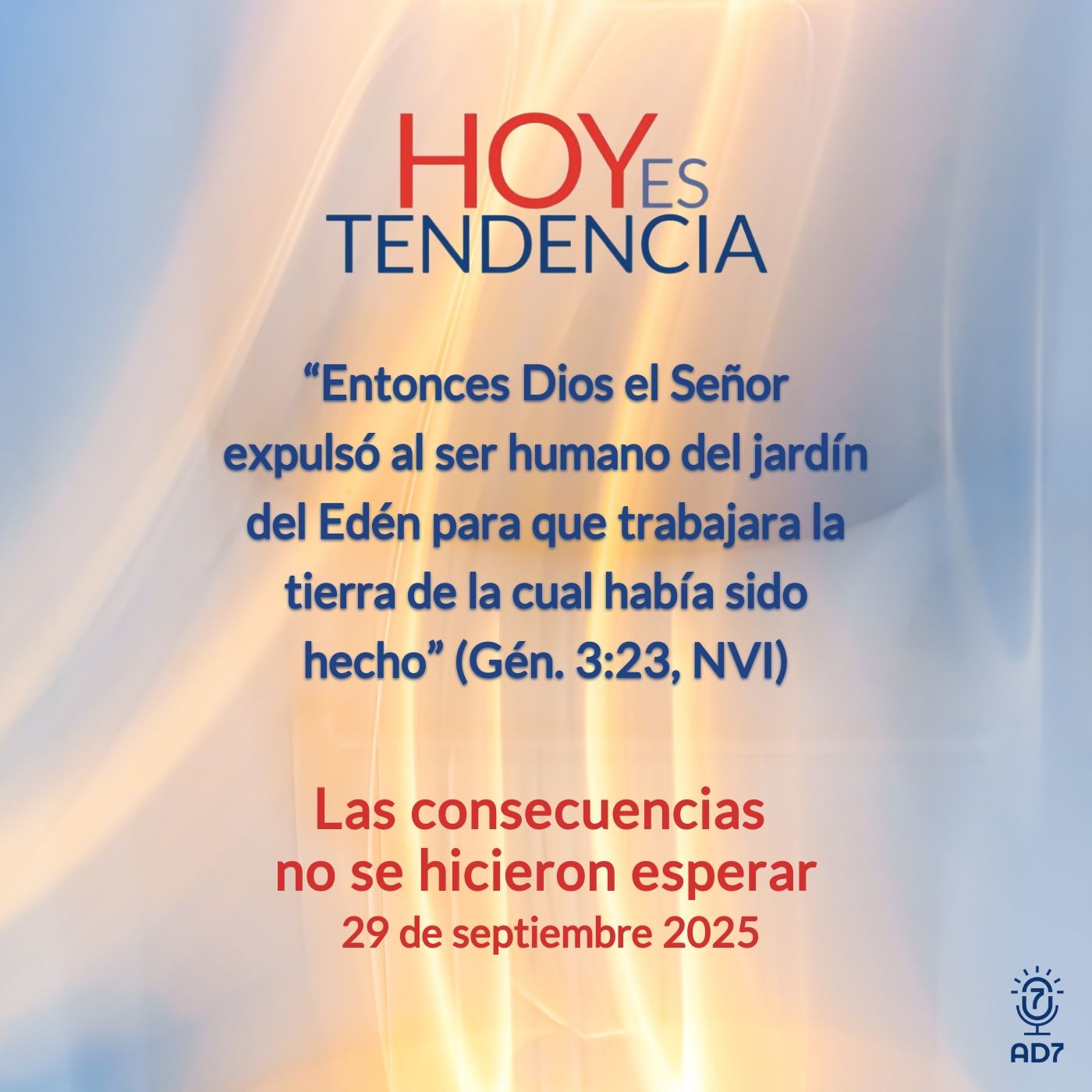 Las consecuencias no se hicieron esperar ~ Devocional de Jóvenes ~ 29 de septiembre 2025