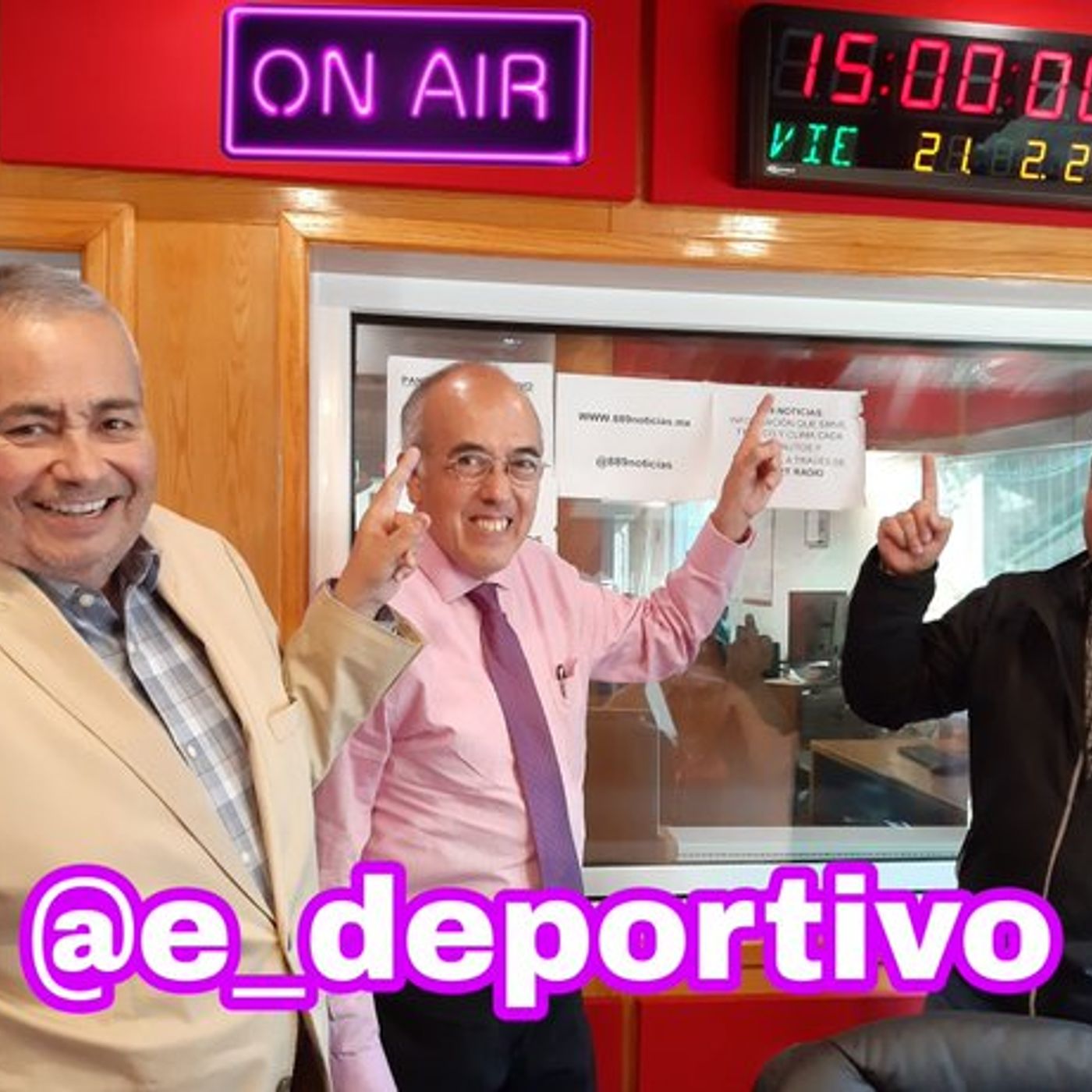 Nada es mejor que llegar al viernes con Espacio Deportivo de la Tarde 21 de Febrero 2020