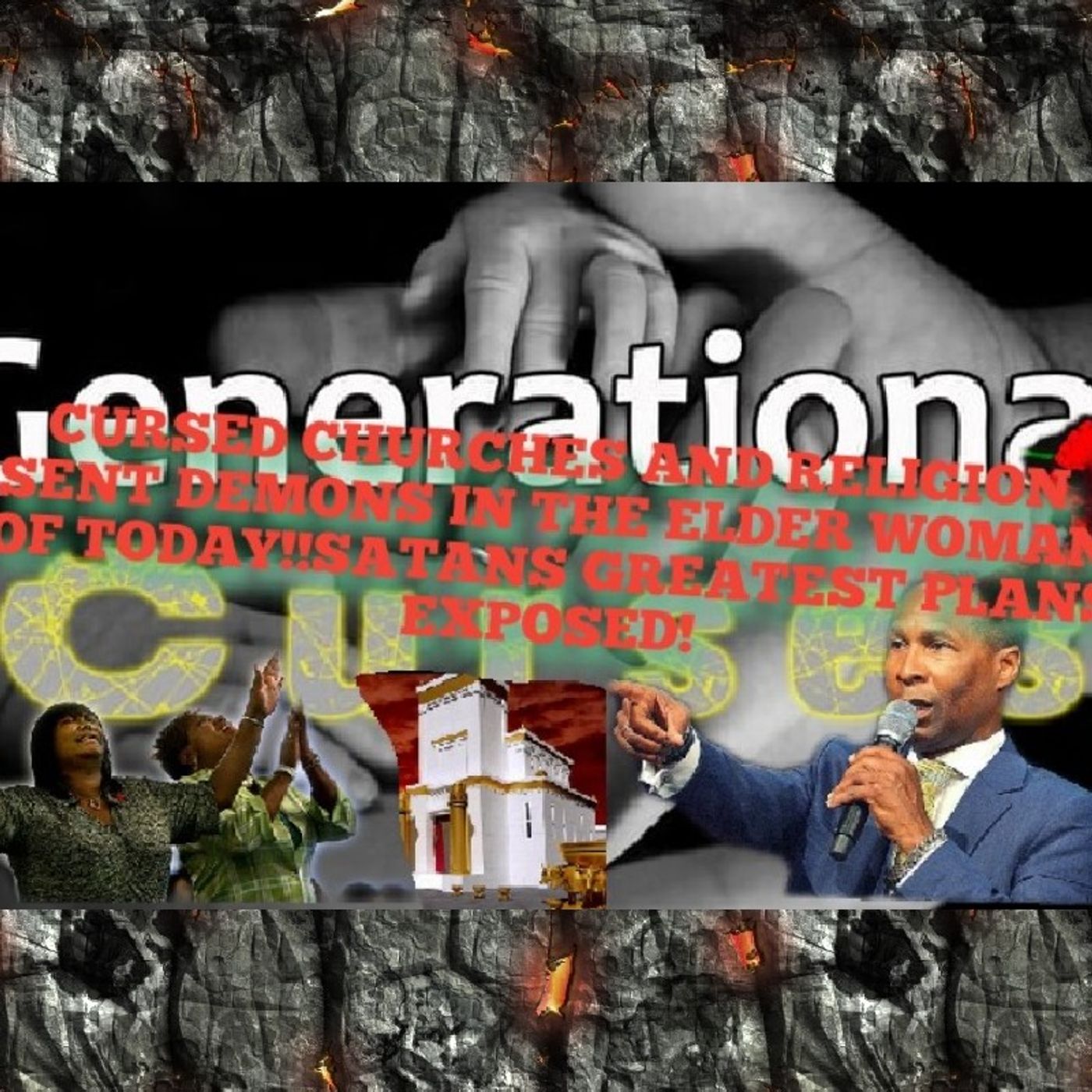 DEMONS FROM HELL WERE SENT HOME FROM CHURCHES WITH YOUR PARENTS!!EXPOSED!(THESE DEMONS MAINLY CONTROL THE ELDER WOMAN!I BREAK THIS CURSE!) episode artwork