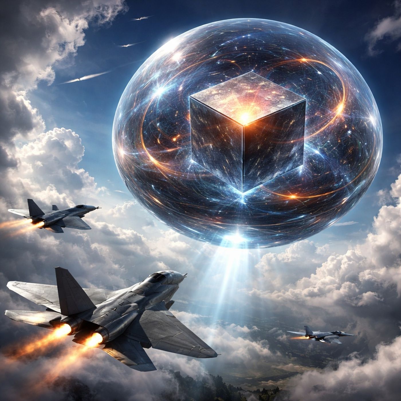 AudoBlog: Reports of Cube in Sphere UFOS from the 20th and 21st Centuries