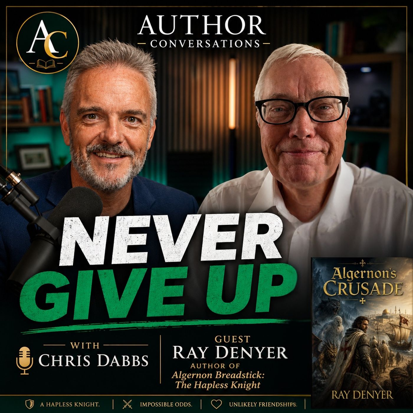 He Became an Author at 63 — “It’s Never Too Late” | Ray Denyer