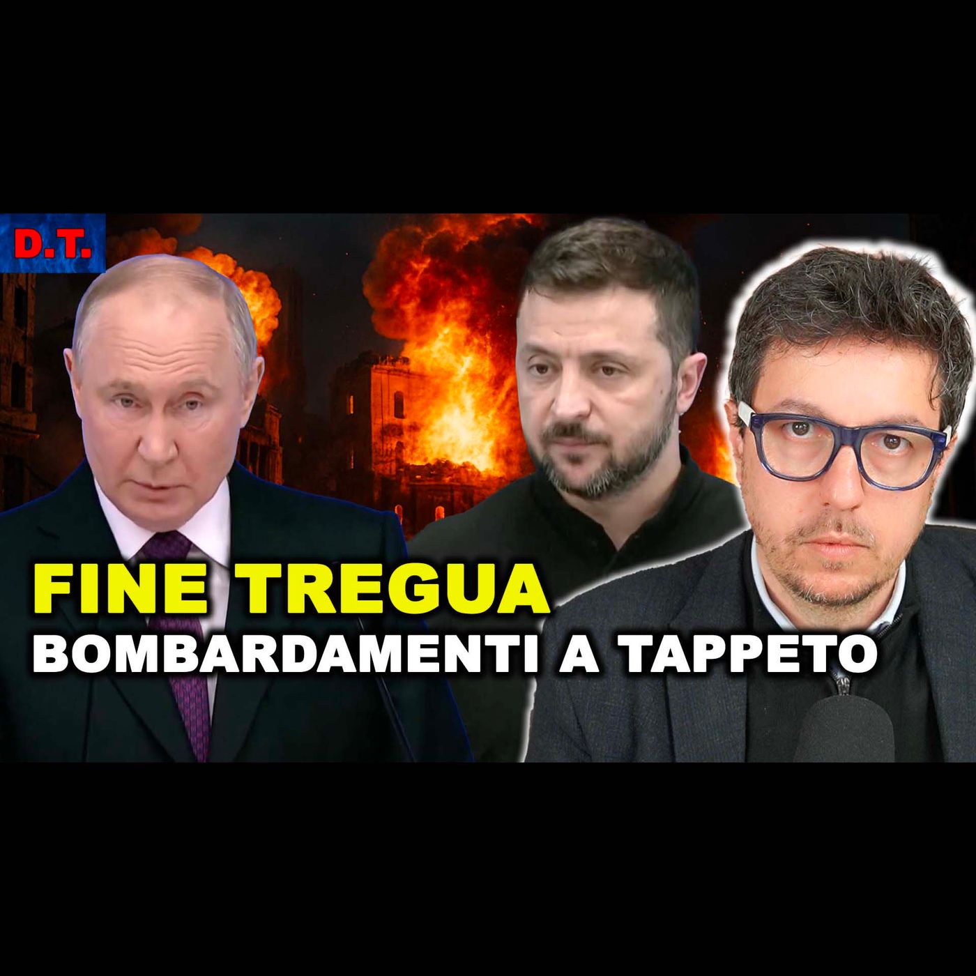 UCRAINA: BOMBARDAMENTI RUSSI A TAPPETO dopo la fine della tregua Pasquale di 30 ore