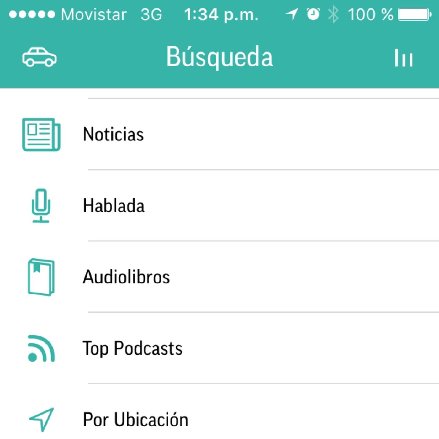audiolibros en Tunein