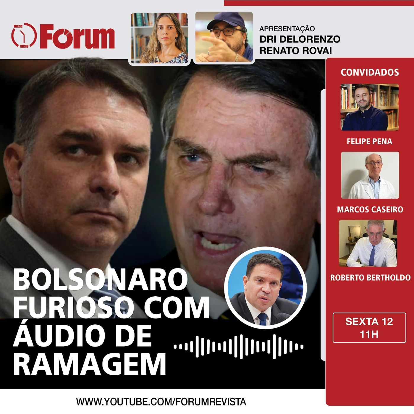 Ramagem gravou reunião de Bolsonaro sobre 'rachadinhas' de Flavio; áudio é grave, traição? | 12.7.24 episode artwork