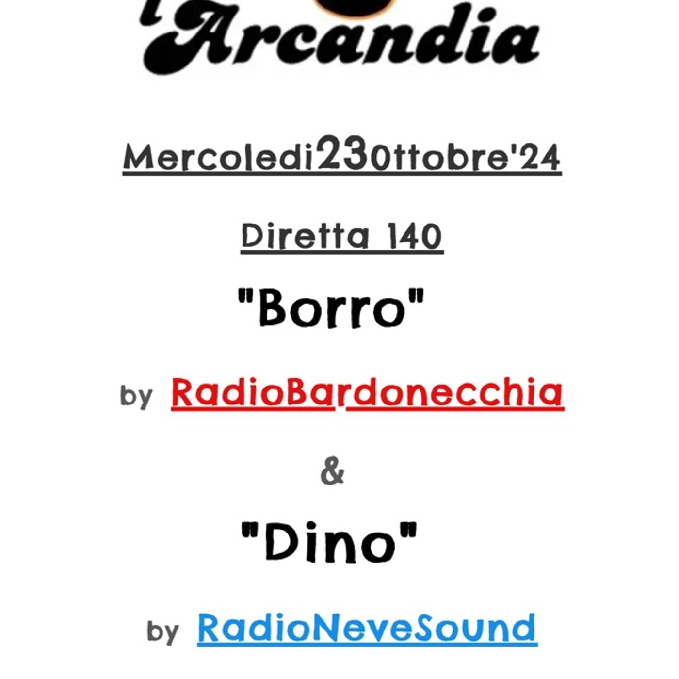 DIRETTA 140  Borro by RadioBardonecchia & Dino by RadioNeveSound episode artwork