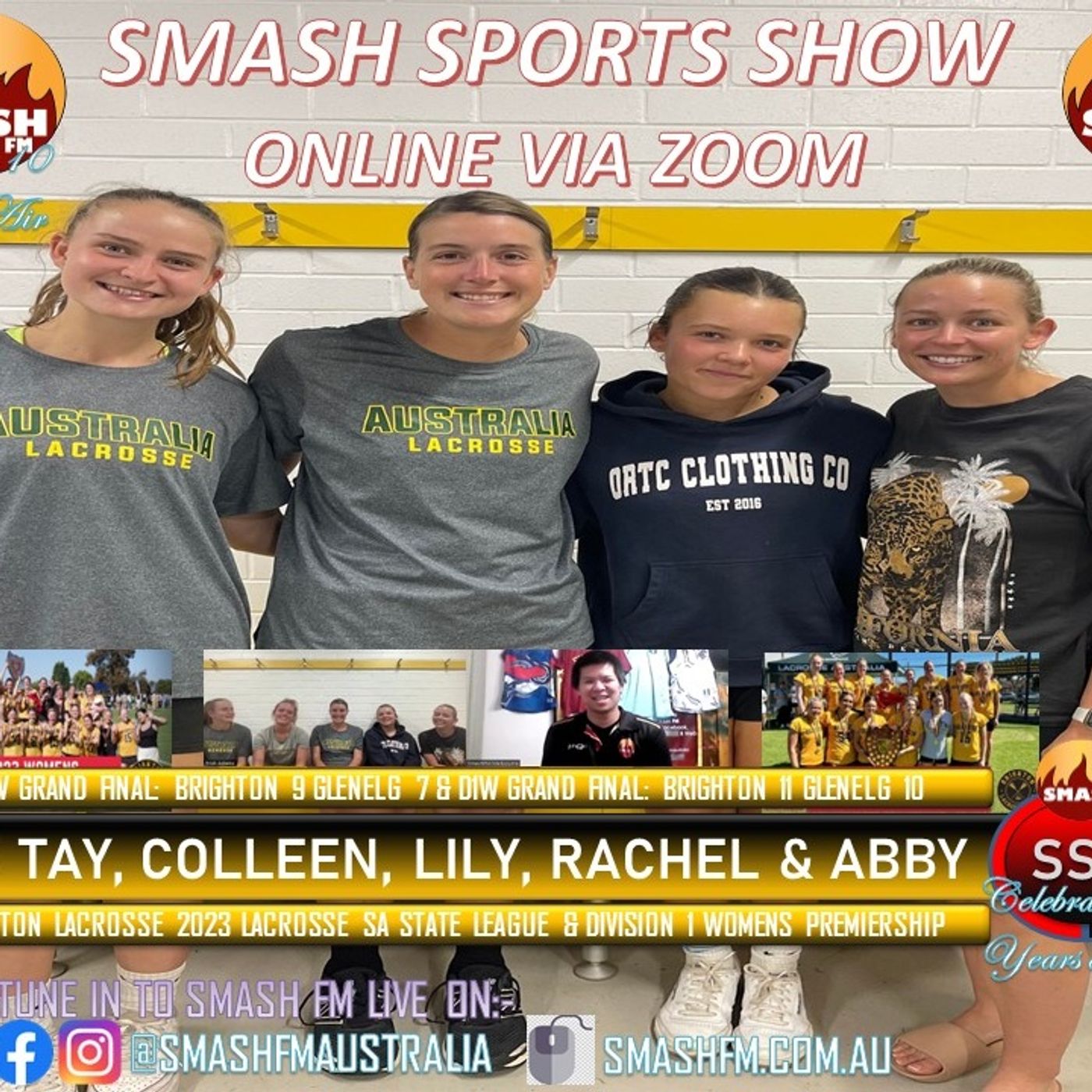 SSS10THYR: Brighton Lacrosse 2023 Lacrosse SA SLW & D1W Premiership Interviews 121223