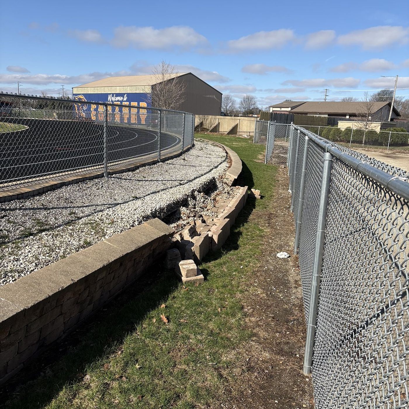 District 308 replacing deteriorating retaining wall next to Oswego High School track episode artwork