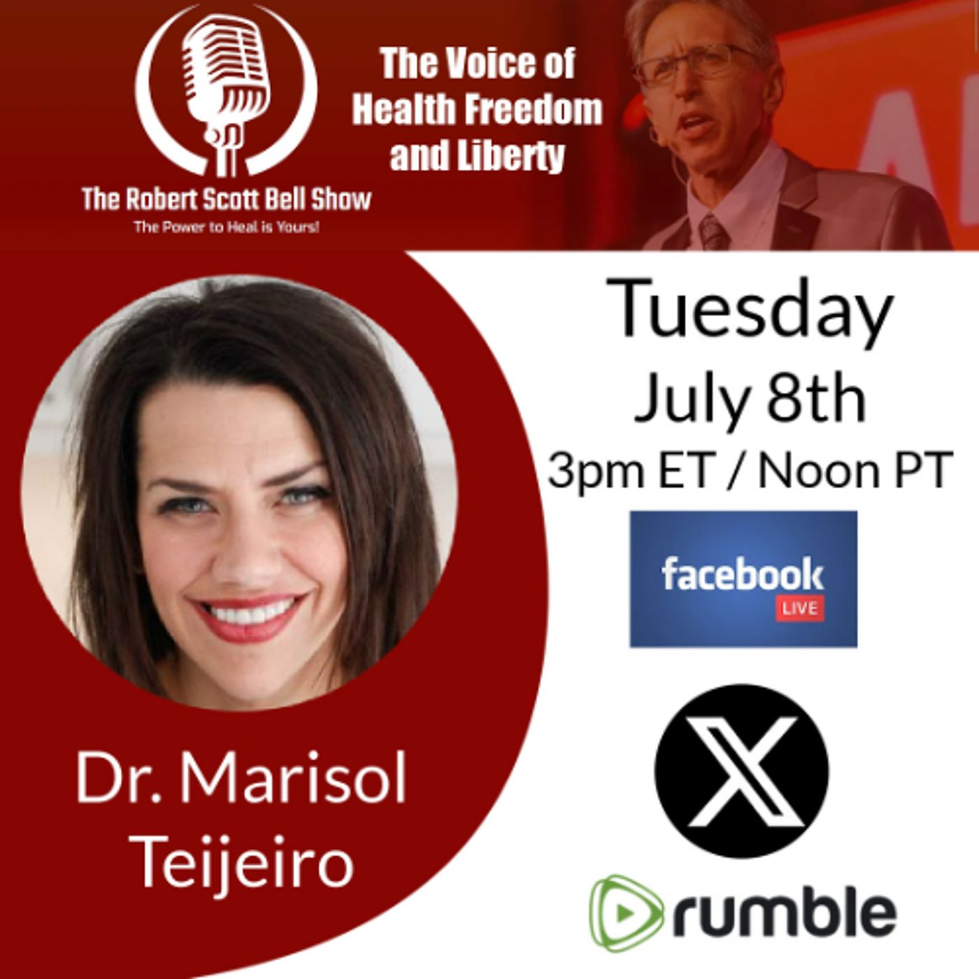 RFK Jr. Wearables Debate, Dr. Marisol, Castor Oil, Detox Tools, Homarus Remedy, Covid Ethics - The RSB Show 7-8-25 episode artwork