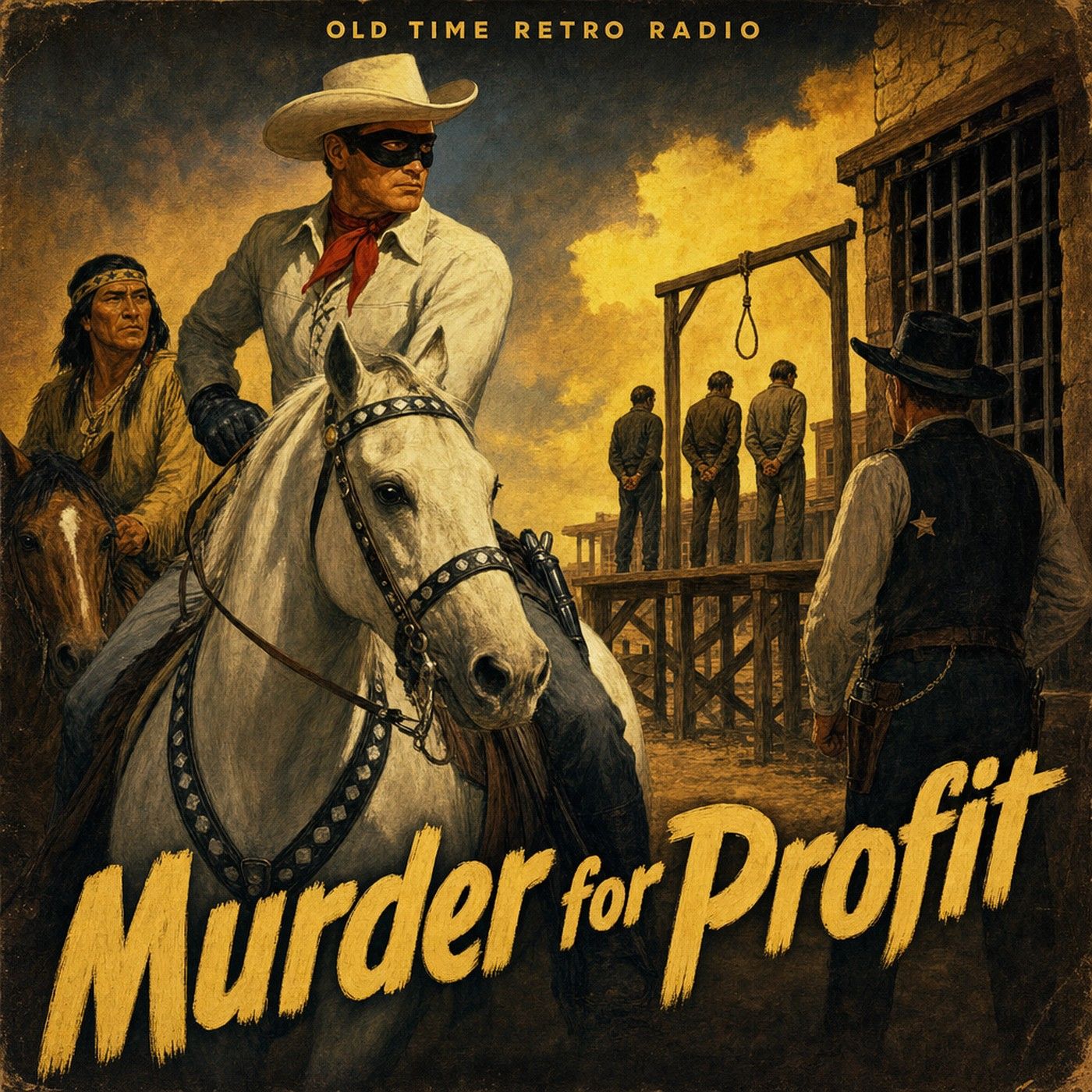 The Lone Ranger - "Murder for Profit" (Old Time Radio, 1942) episode artwork