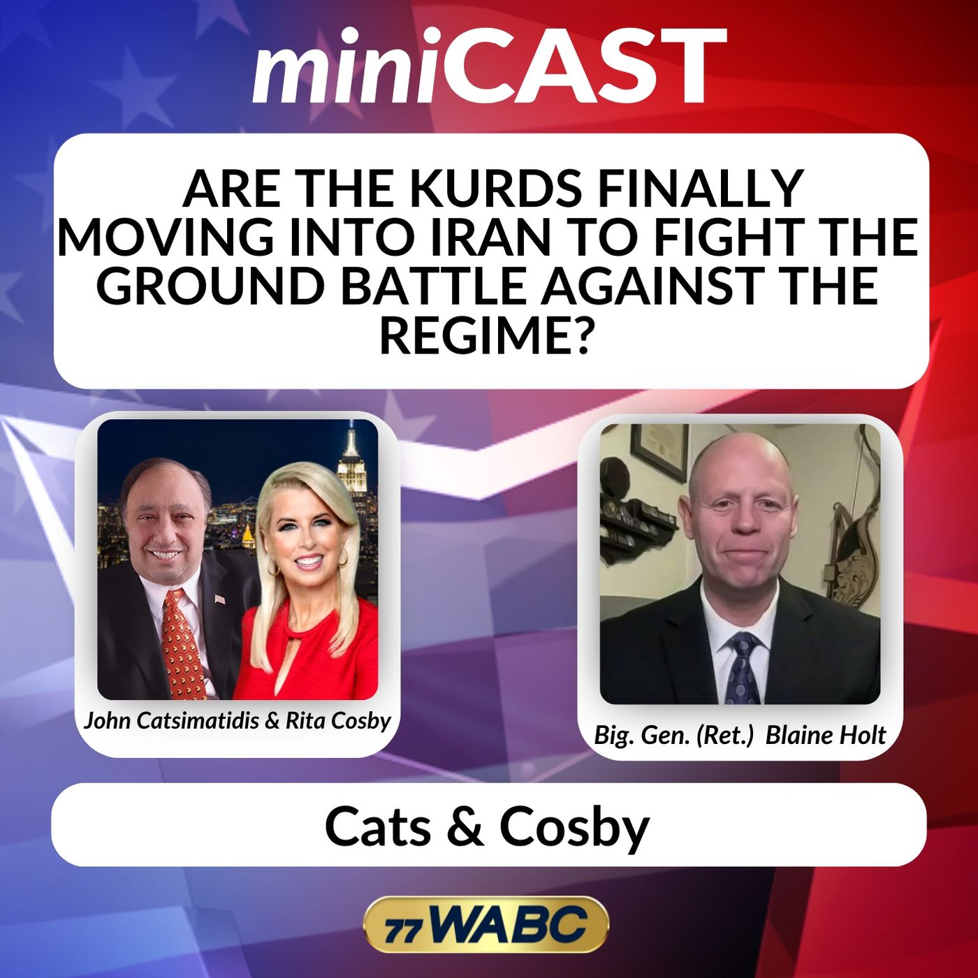 Brig. Gen. Blaine Holt: Are the Kurds Finally Moving into Iran to fight the Ground Battle Against the Regime?