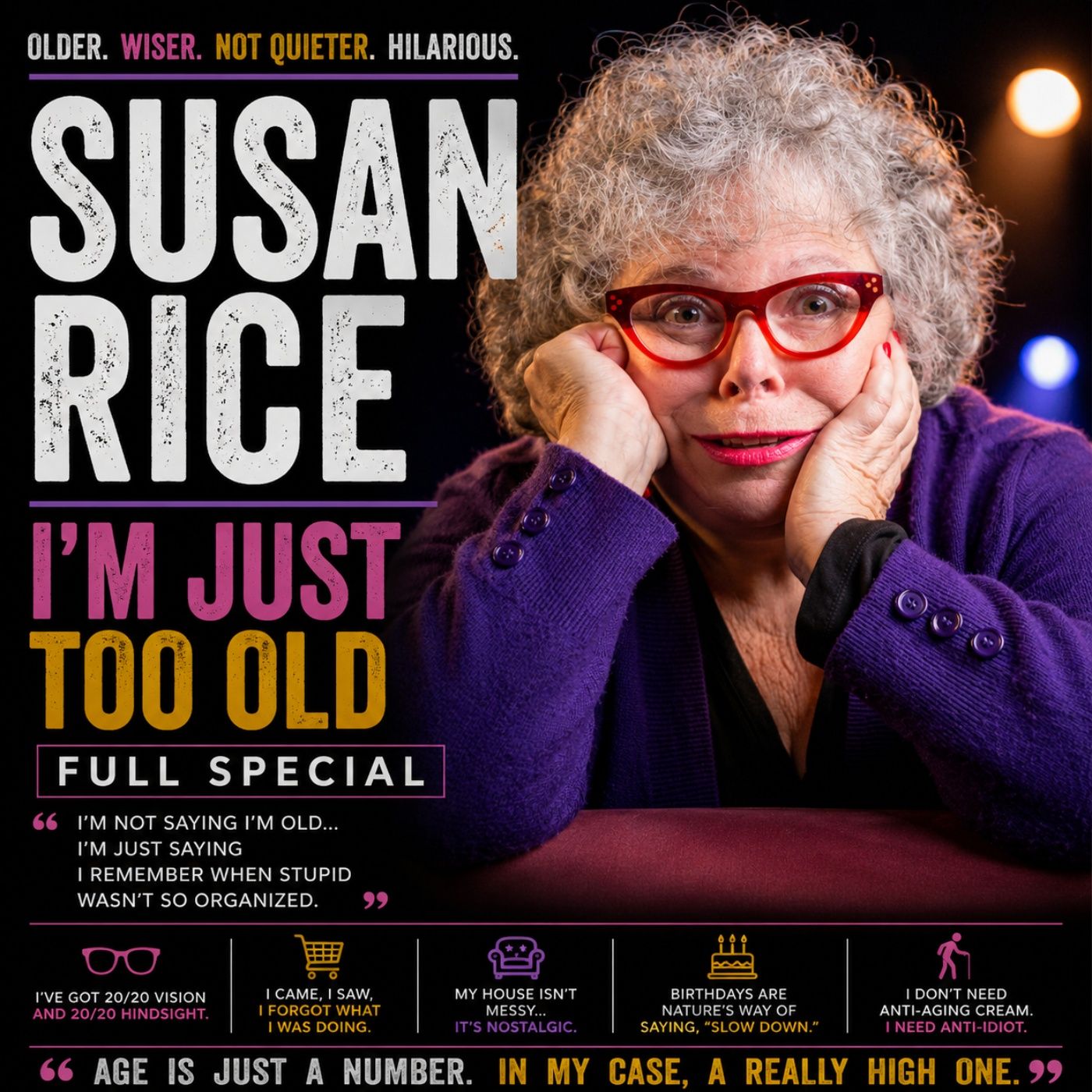 Susan Rice - I’m Just Too Old Full Special (Stand-up Comedy) episode artwork