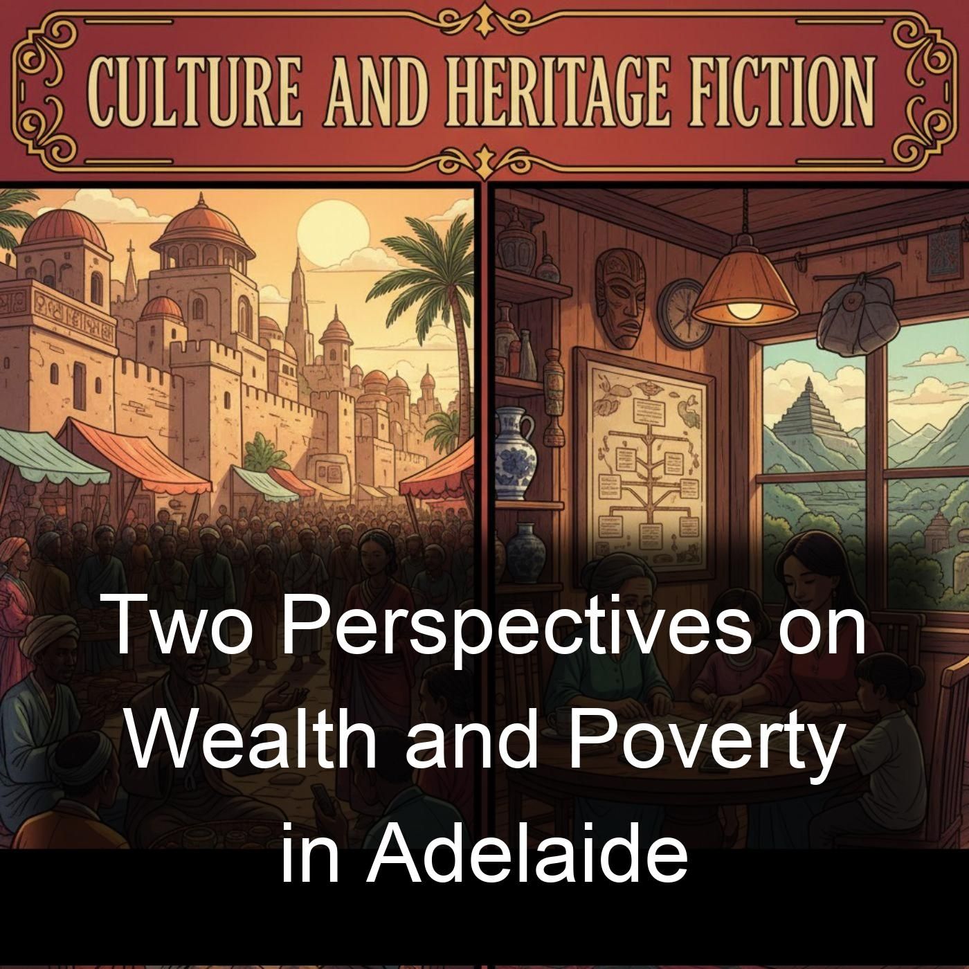 Two Perspectives on Wealth and Poverty in Adelaide