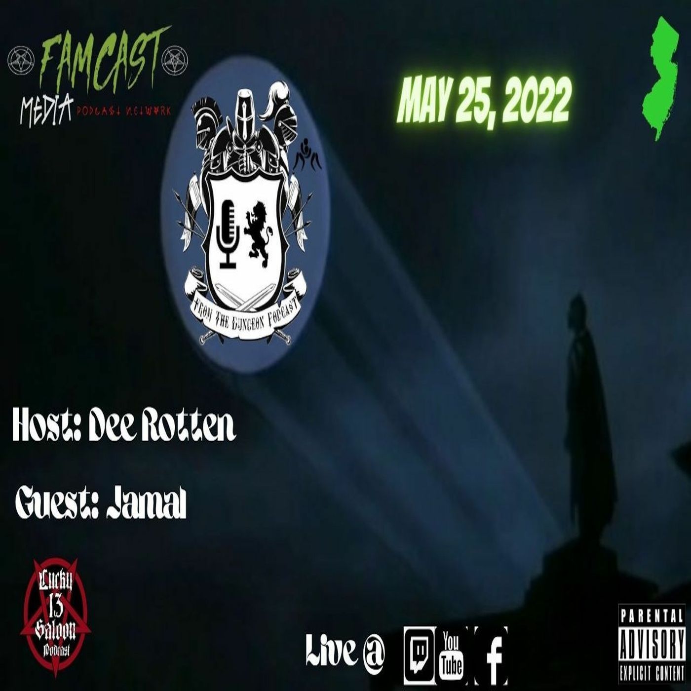 Jamal (co- host Lucky 13 Saloon Podcast)