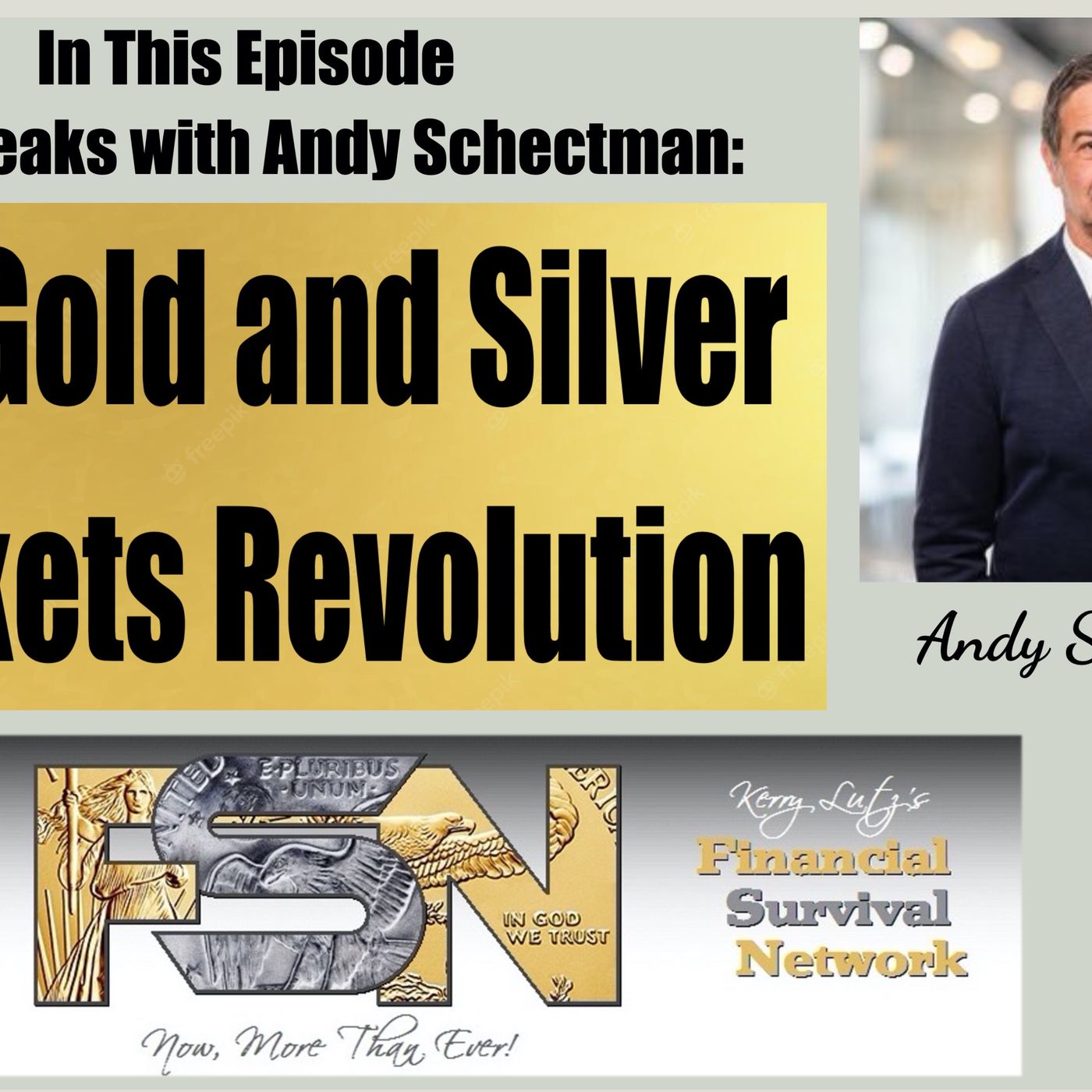 cover of episode Gold and Silver Markets Revolution - Andy Schechtman #6088