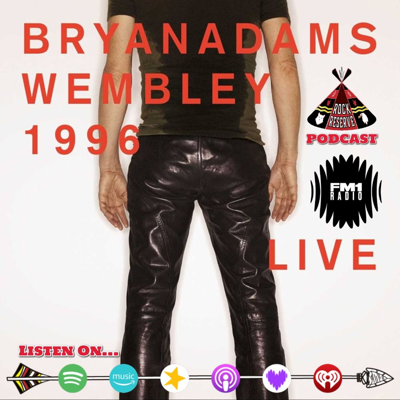 Bryan Adams " Wembley 1996 Live " episode artwork