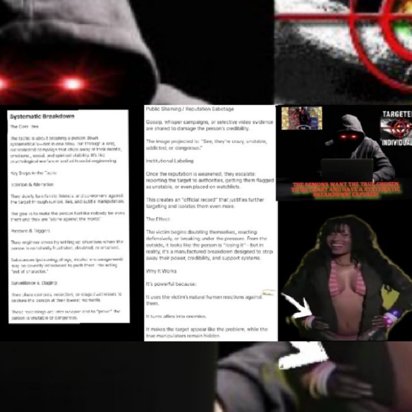 P.3 WHEN THE DEMONS HAVE A STAGE SET FOR U! (U MUST FIGHT AND GET DEMONS OUT YOUR LIFE AT ALL COST!)