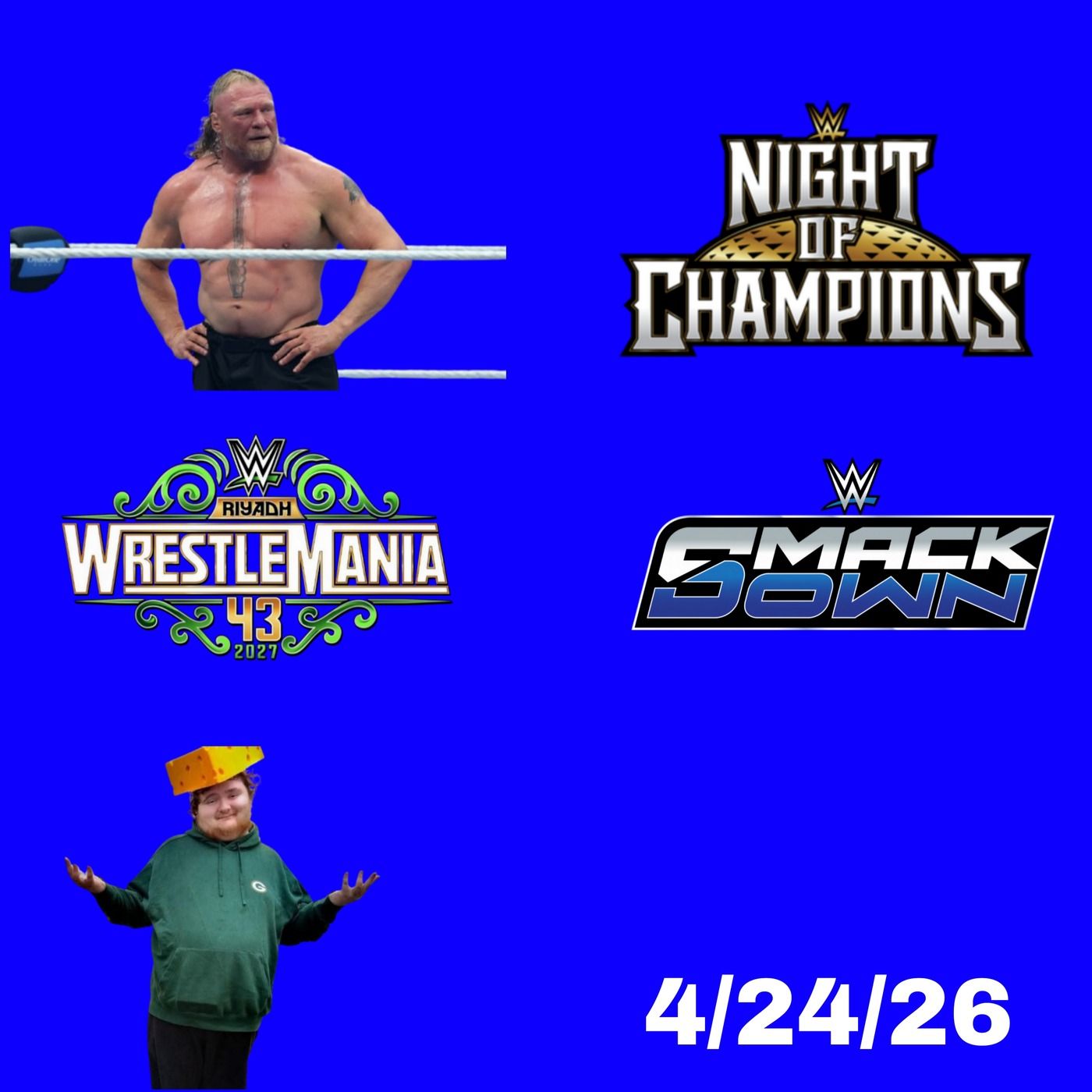 LimitsCenter 4/24/26: Brock Lesnar retirement update, Night Of Champions confirmed for Saudi, & more episode artwork