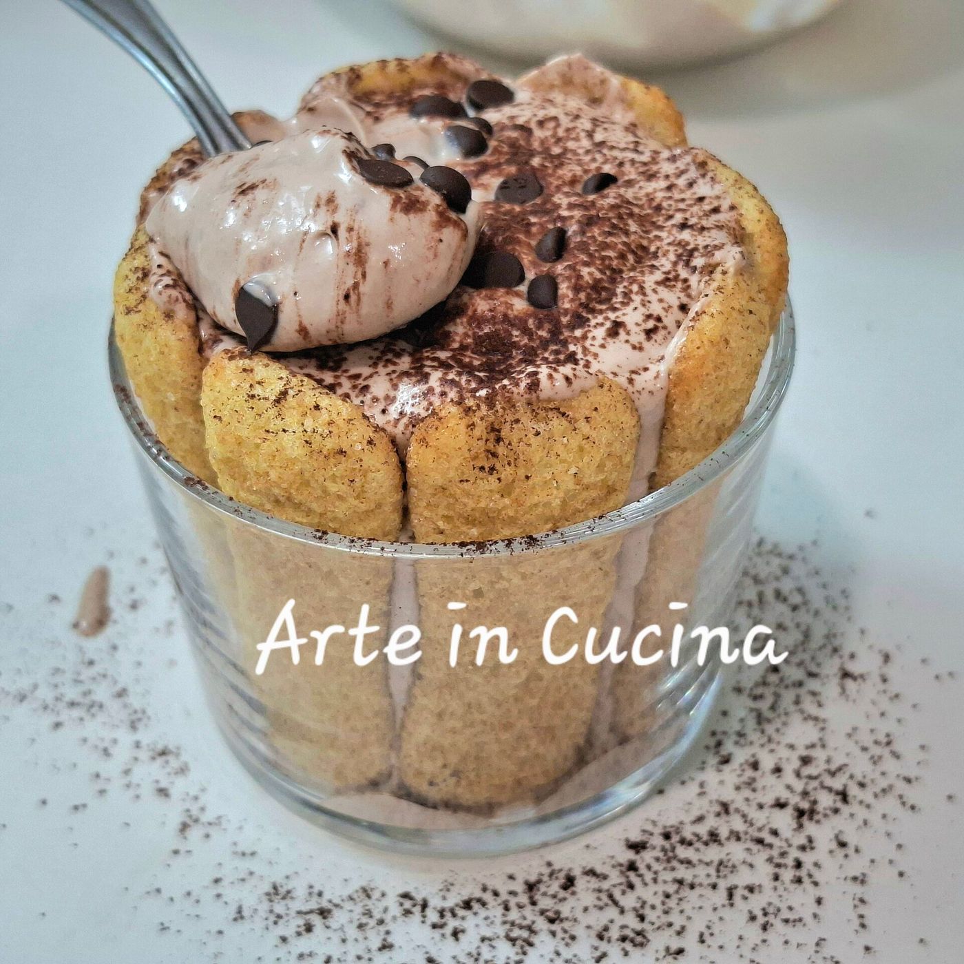 Charlotte al cioccolato monoporzione