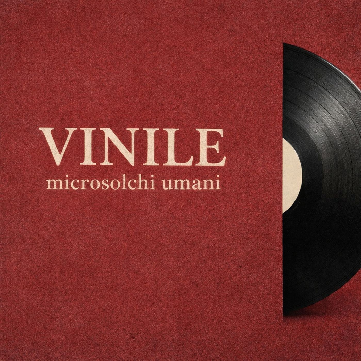 VINILE microsolchi umani cover art