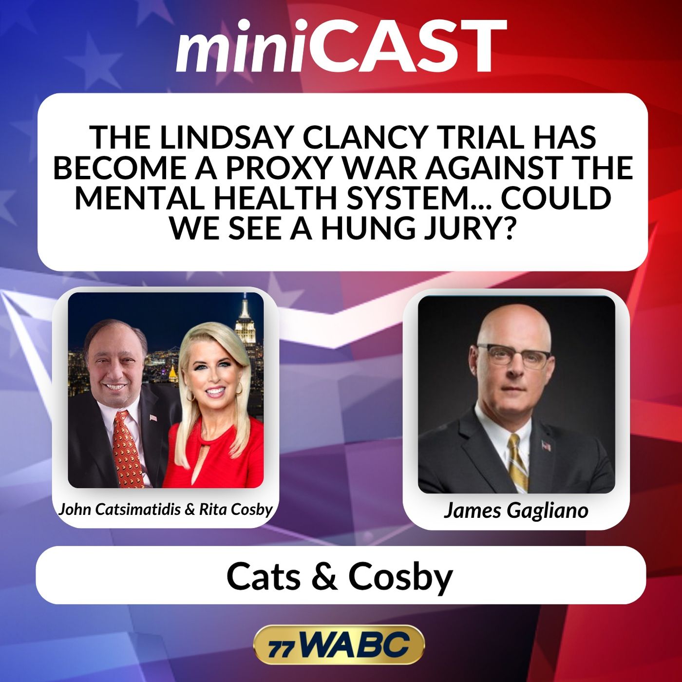 James Gagliano: The Lindsay Clancy Trial has Become a Proxy War Against the Mental Health System... Could We See a Hung Jury? episode artwork