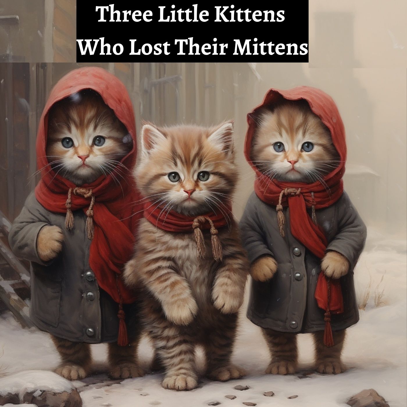 Three Little Kittens Who Lost Their Mittens