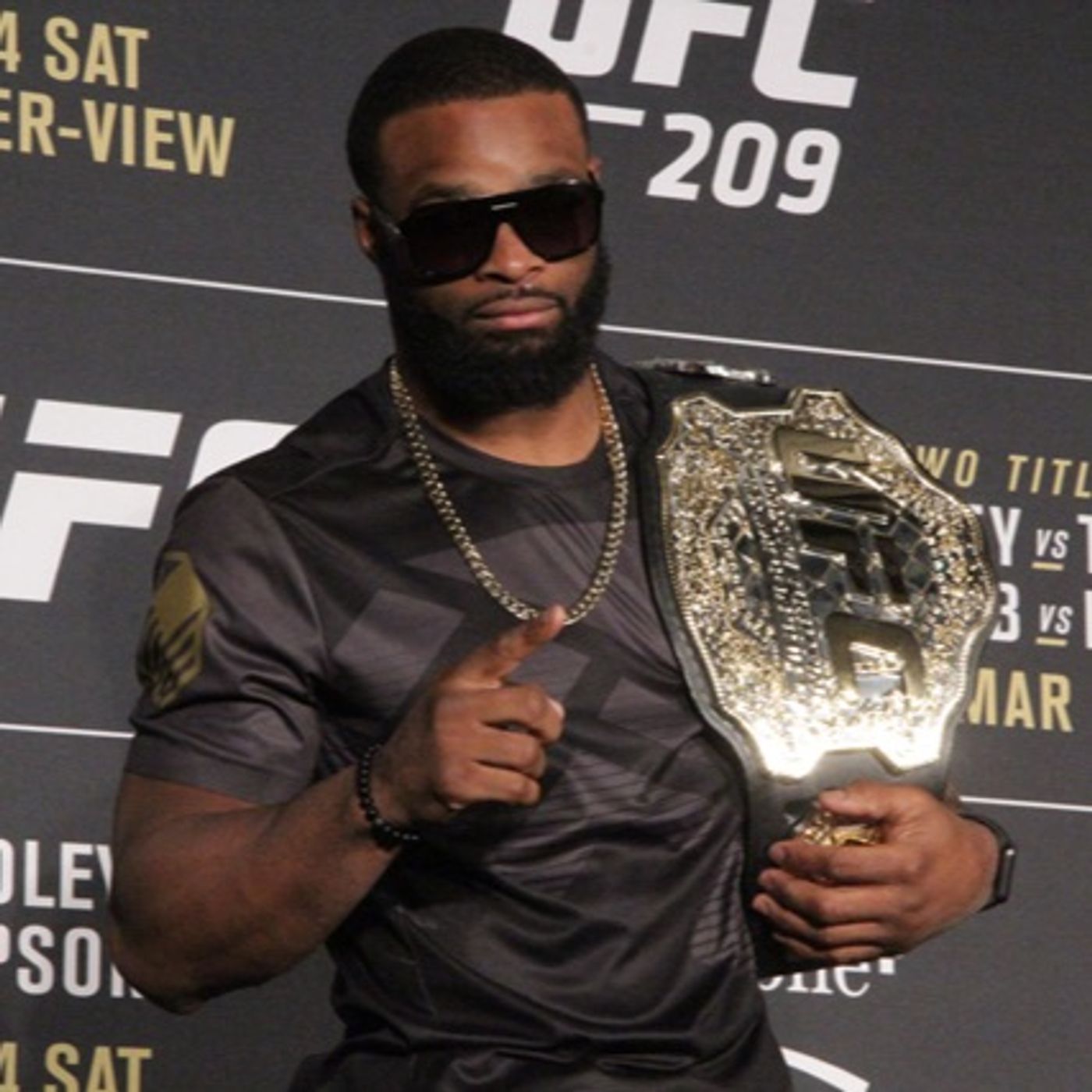 Interview - UFC Champion Tyron Woodley Discusses Dos Anjos-Covington, Why He Won't Be Watching episode artwork