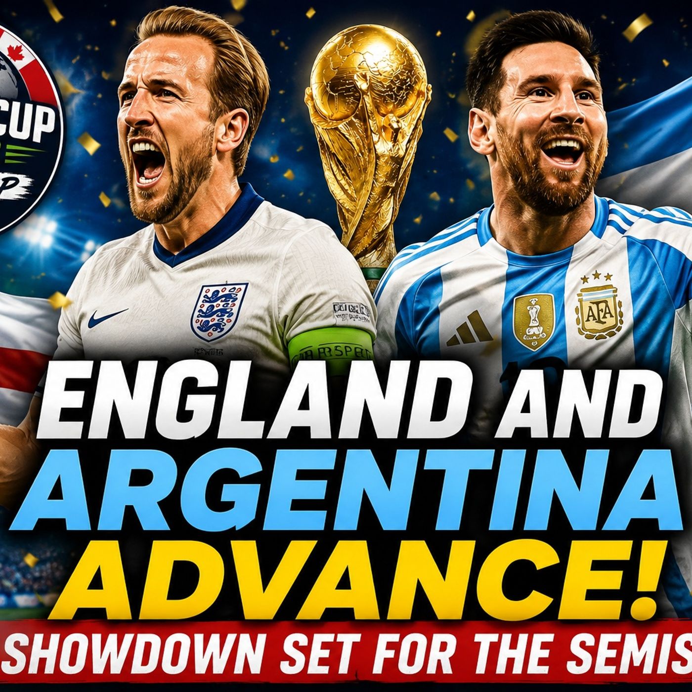England and Argentian advance! Showdown set for the Semis episode artwork