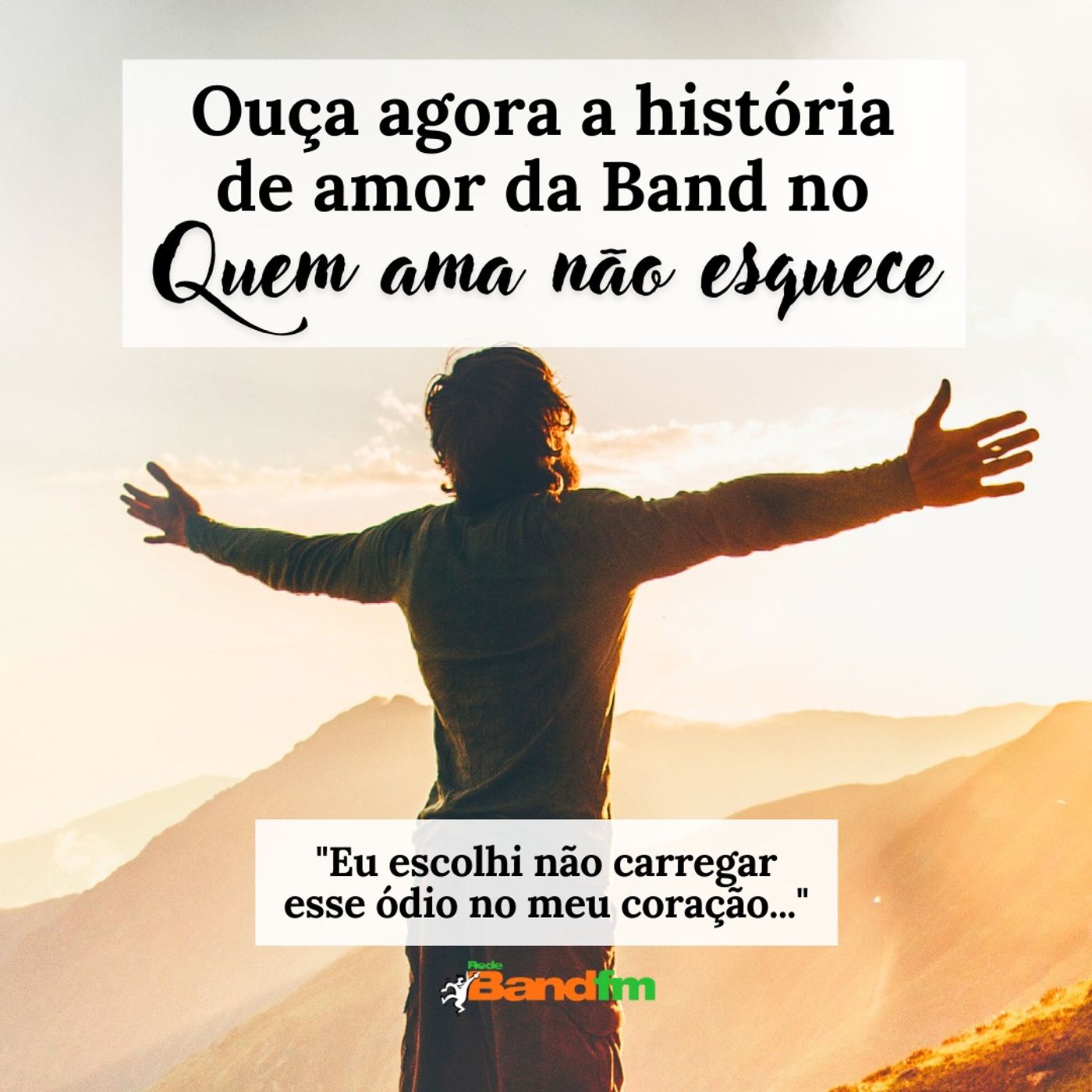 EU ESCOLHI NÃO CARREGAR ESSE ÓDIO NO MEU CORAÇÃO - 12/09/23