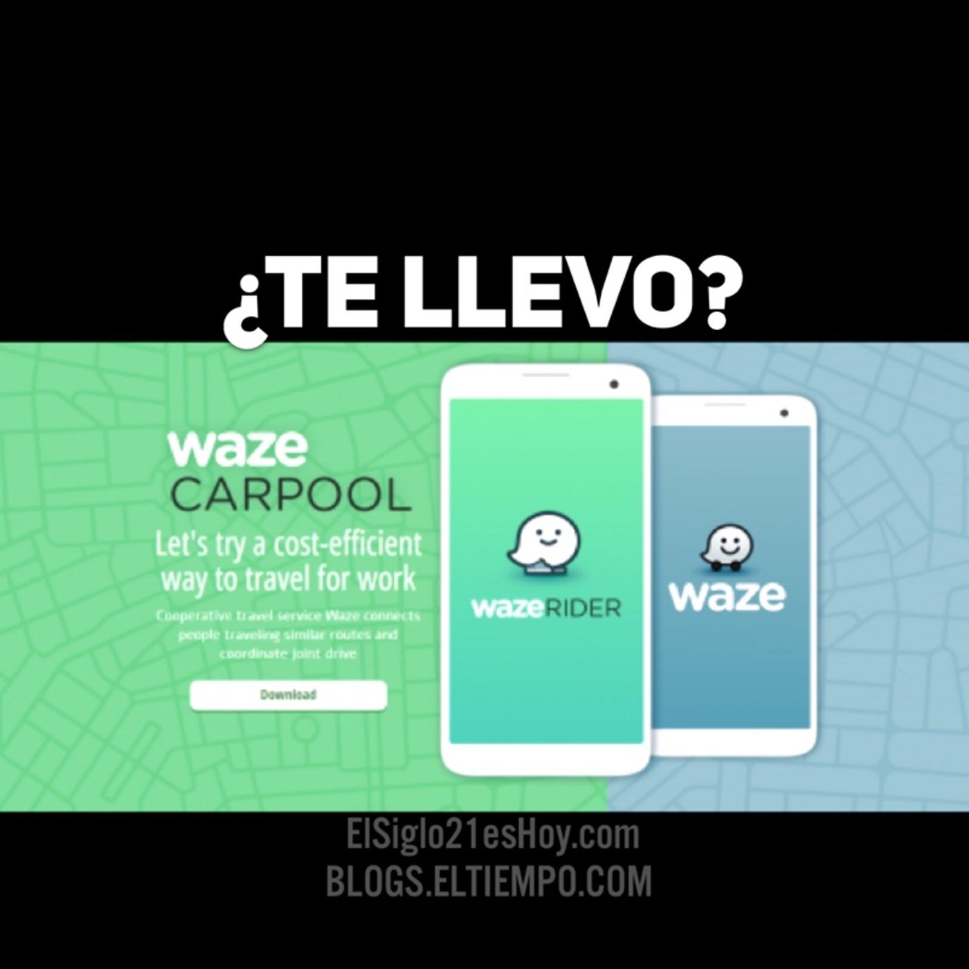 Waze en lugar de taxi.