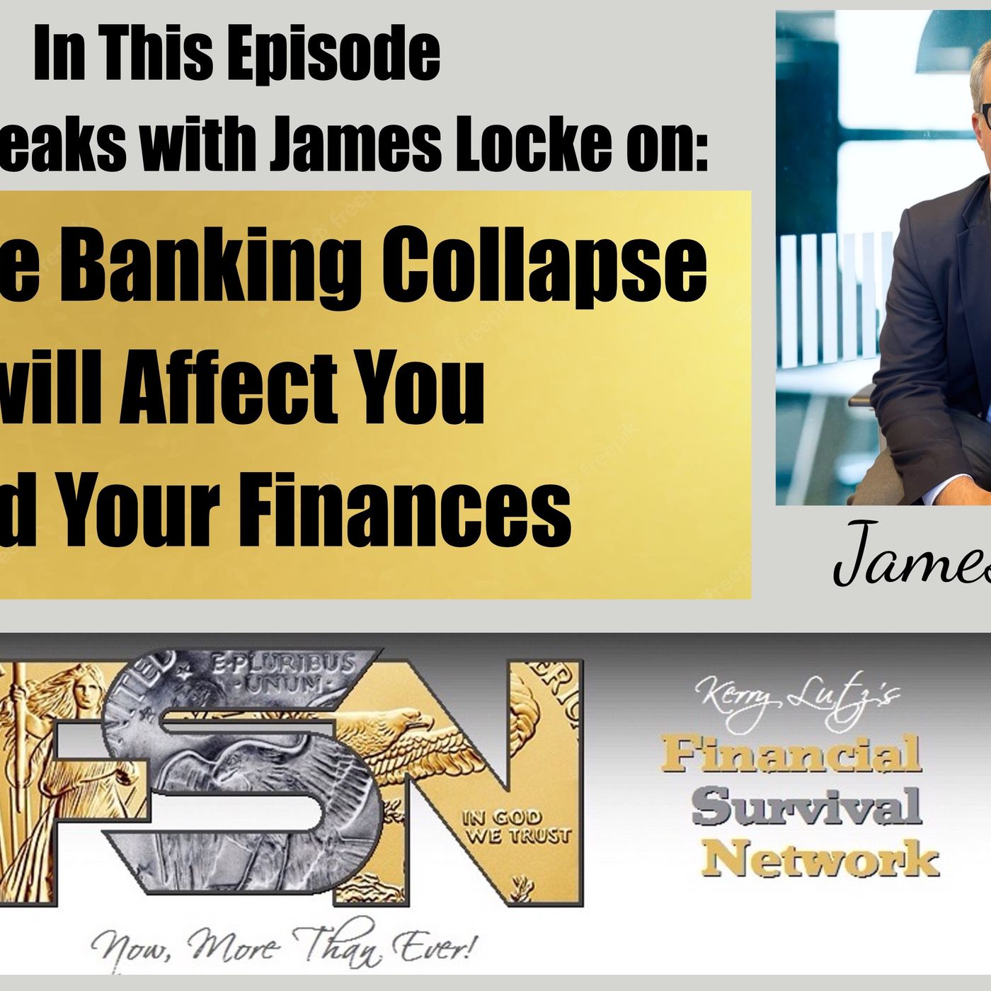 cover of episode How the Banking Collapse will Affect You and Your Finances with James F. Locke  #5801