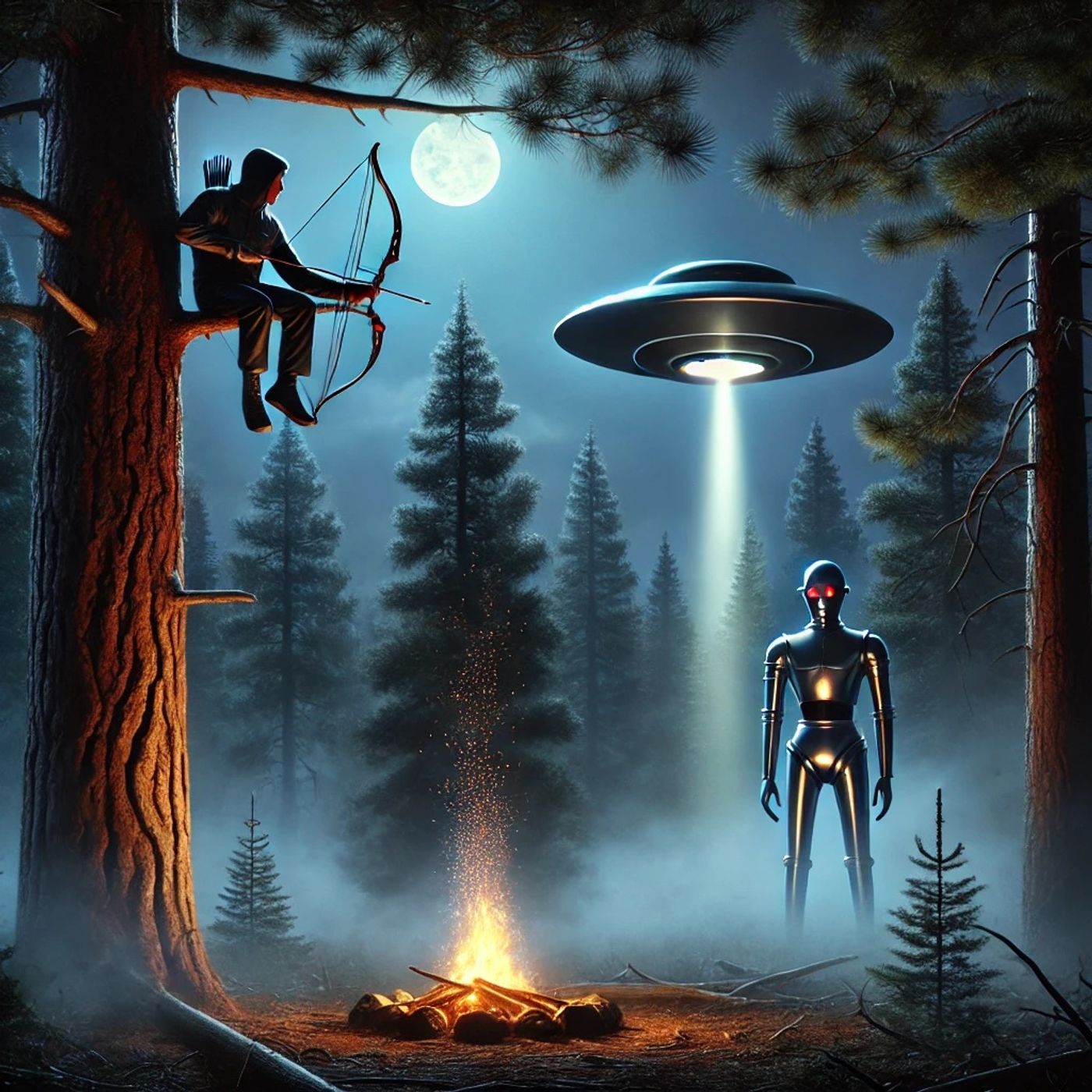 The Night Siege of Cisco Grove: A UFO & Robot Standoff episode artwork