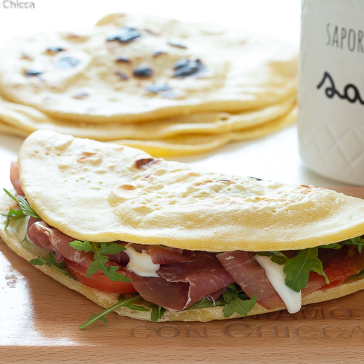Piadine di semola
