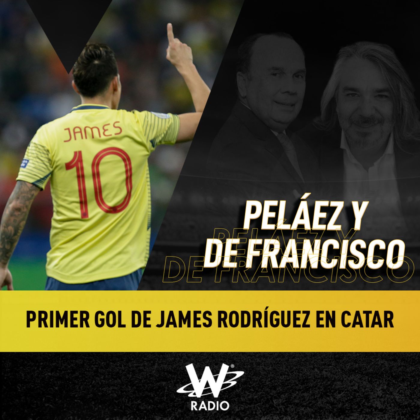 ¡Y llegó el gol de James en Catar!