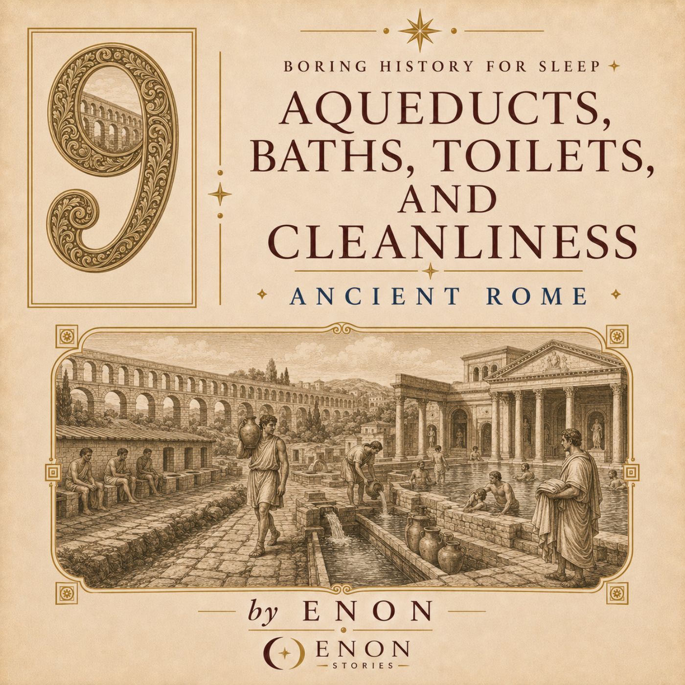 Ancient Rome - AQUEDUCTS, BATHS, TOILETS, AND CLEANLINESS episode artwork