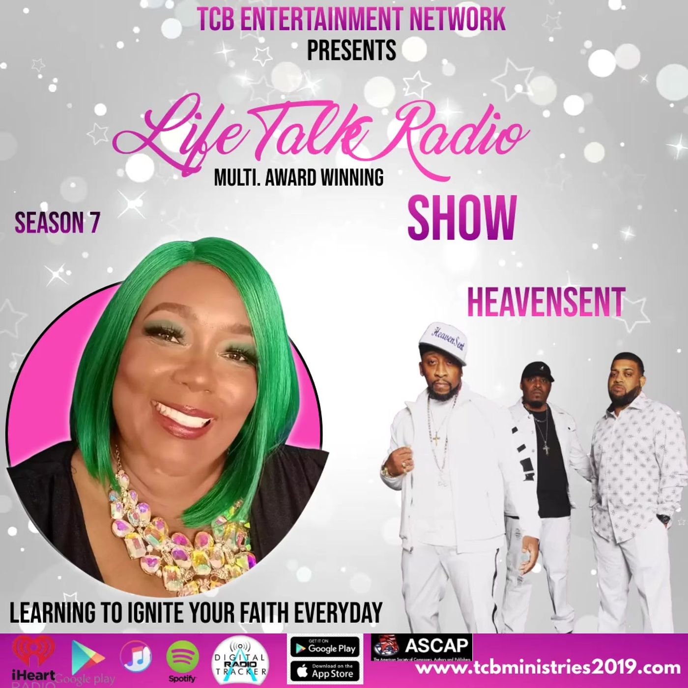 LIFE TALK TV SHOW-  Contemporary Quartet Group HeavenSent