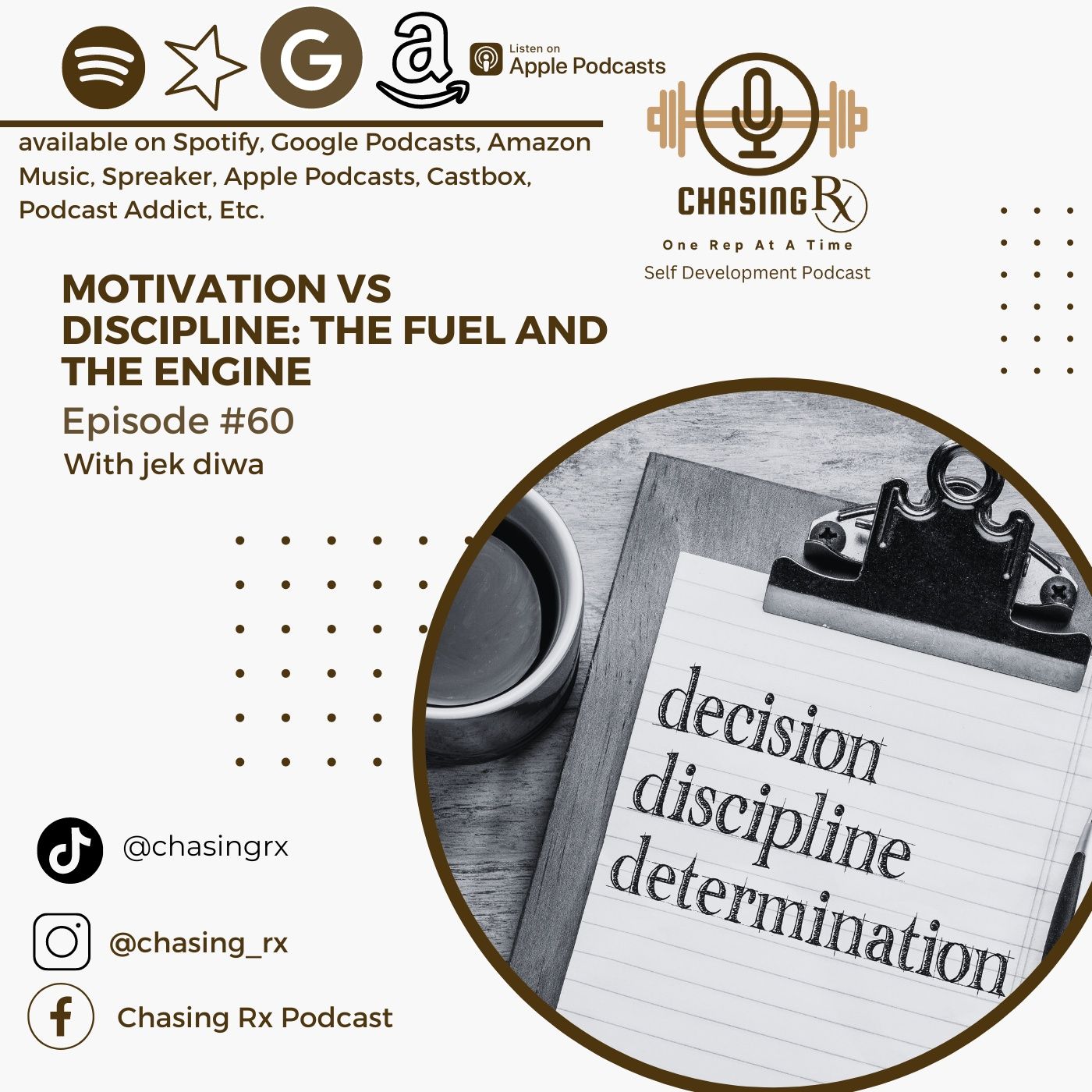 CRX EP 60: Motivation VS Discipline: The fuel and the engine episode artwork